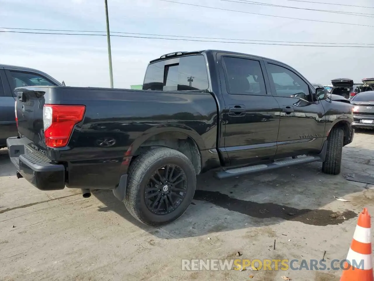 3 Photograph of a damaged car 1N6AA1E50KN533691 NISSAN TITAN 2019