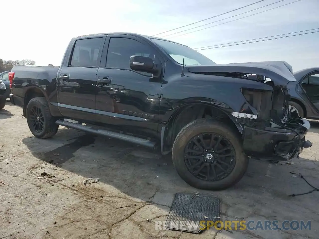4 Photograph of a damaged car 1N6AA1E50KN533691 NISSAN TITAN 2019