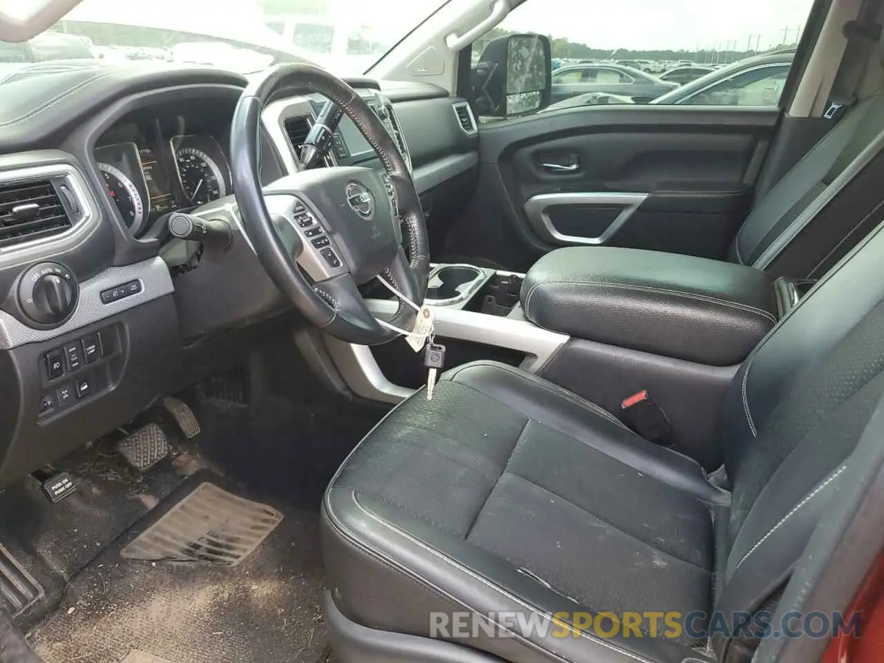 7 Photograph of a damaged car 1N6AA1E51KN526264 NISSAN TITAN 2019