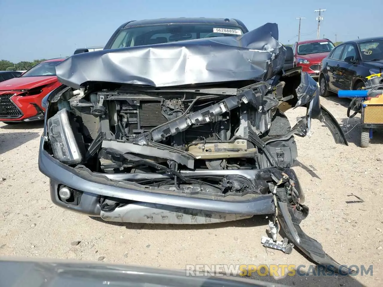 5 Photograph of a damaged car 1N6AA1E52KN526158 NISSAN TITAN 2019