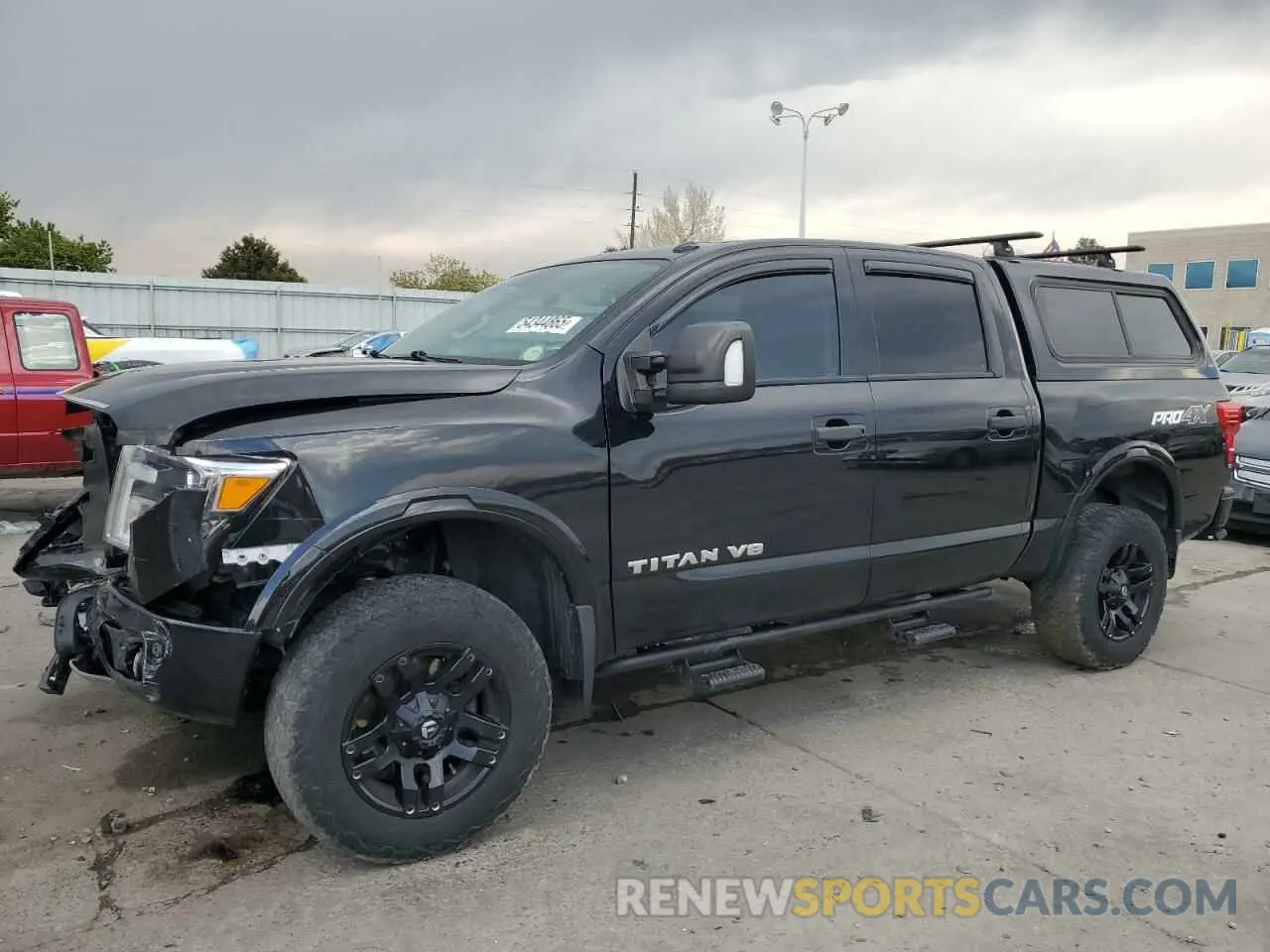 1 Photograph of a damaged car 1N6AA1E53KN508400 NISSAN TITAN 2019