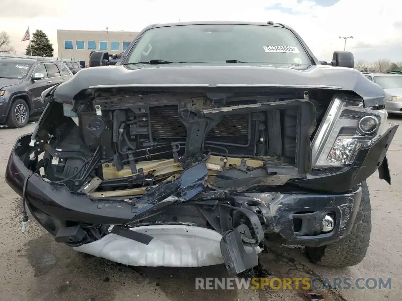 5 Photograph of a damaged car 1N6AA1E53KN508400 NISSAN TITAN 2019