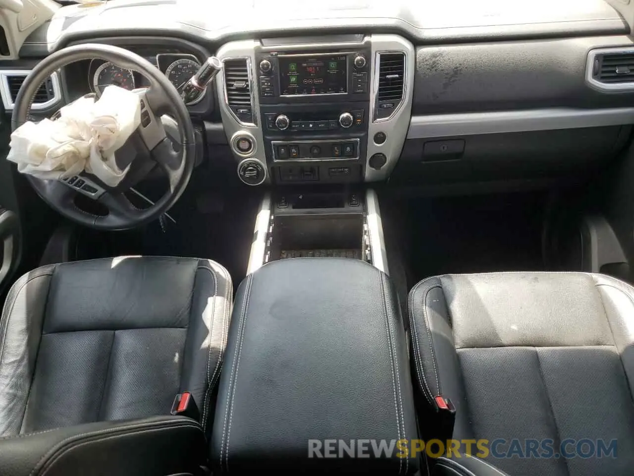 8 Photograph of a damaged car 1N6AA1E53KN508400 NISSAN TITAN 2019