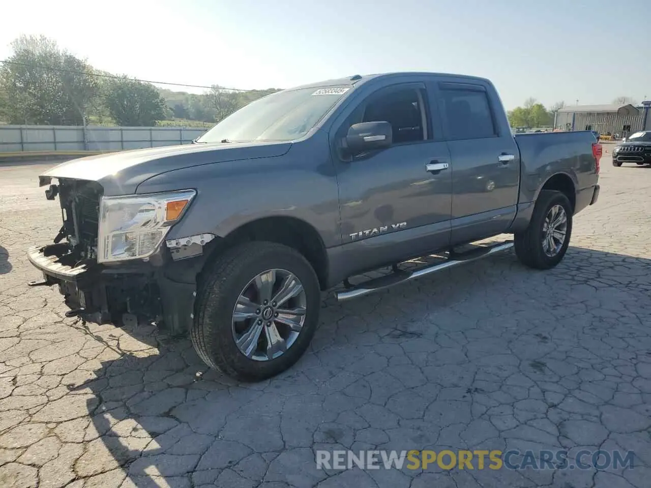 1 Photograph of a damaged car 1N6AA1E53KN535595 NISSAN TITAN 2019