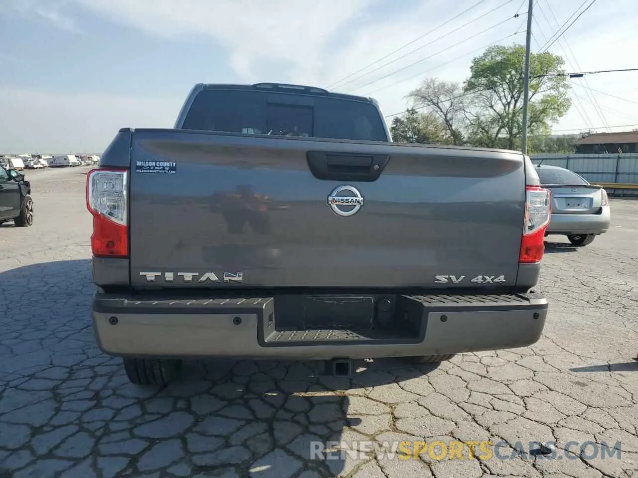 6 Photograph of a damaged car 1N6AA1E53KN535595 NISSAN TITAN 2019