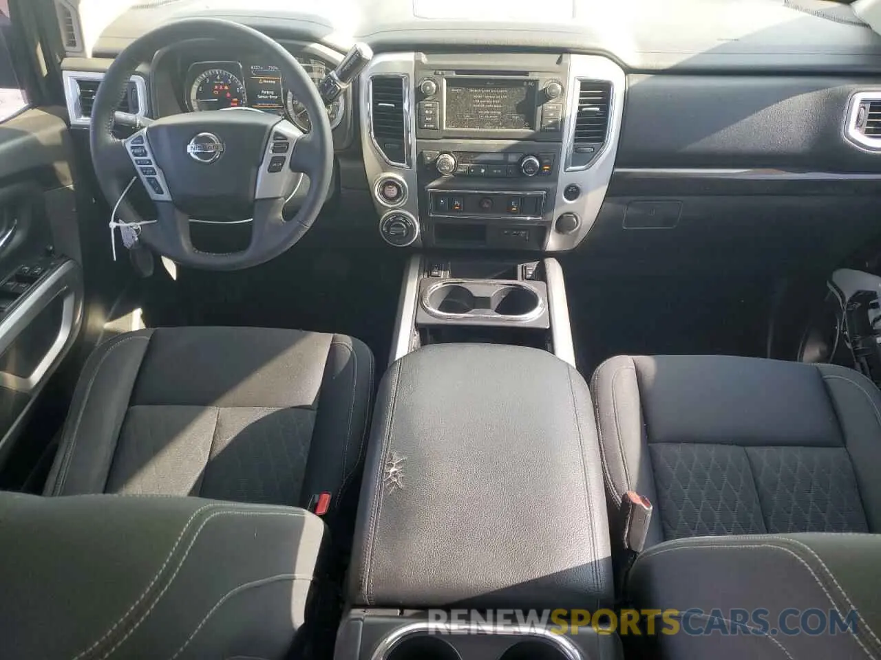 8 Photograph of a damaged car 1N6AA1E53KN535595 NISSAN TITAN 2019