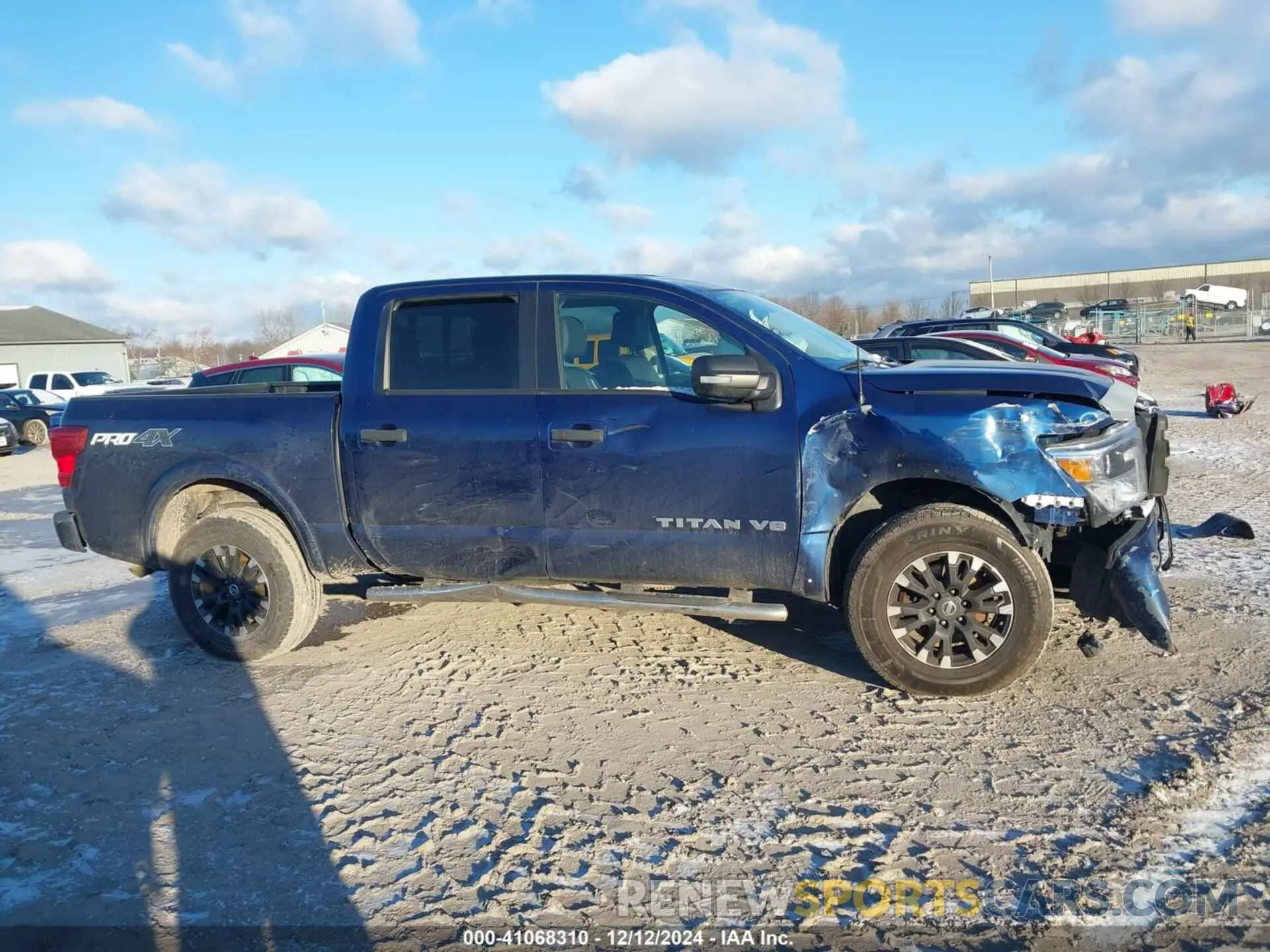 13 Photograph of a damaged car 1N6AA1E54KN516554 NISSAN TITAN 2019