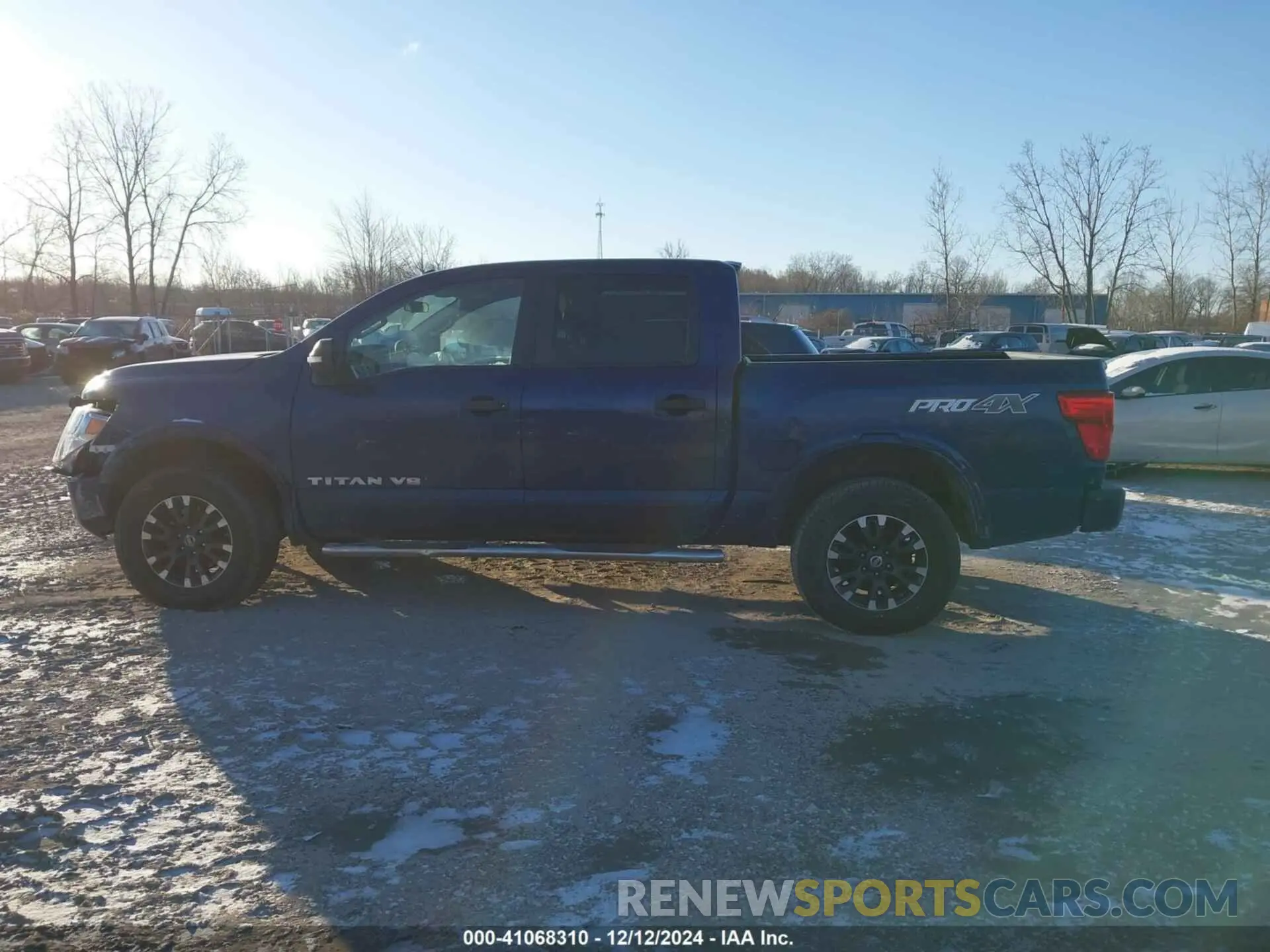 14 Photograph of a damaged car 1N6AA1E54KN516554 NISSAN TITAN 2019