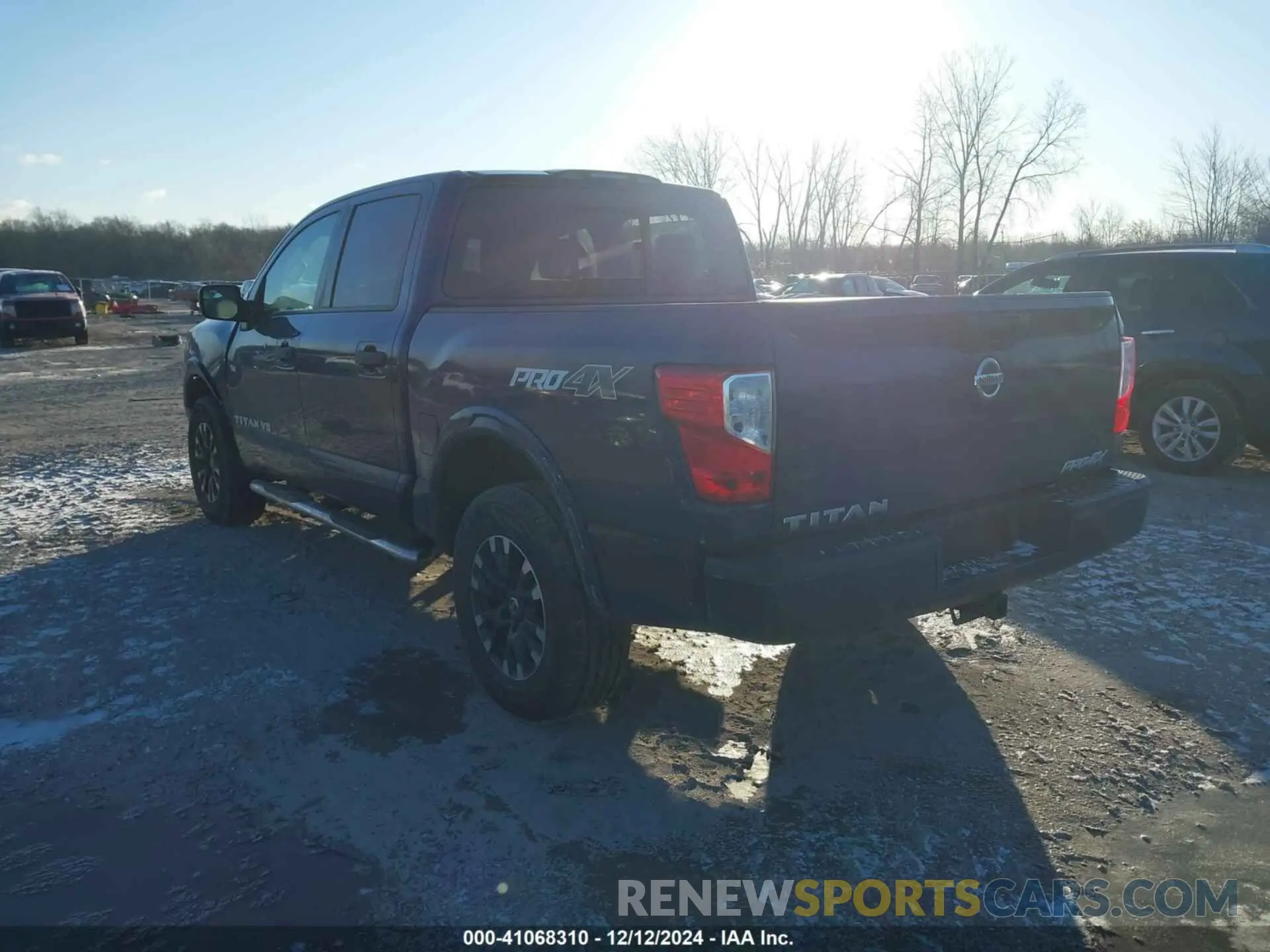 3 Photograph of a damaged car 1N6AA1E54KN516554 NISSAN TITAN 2019