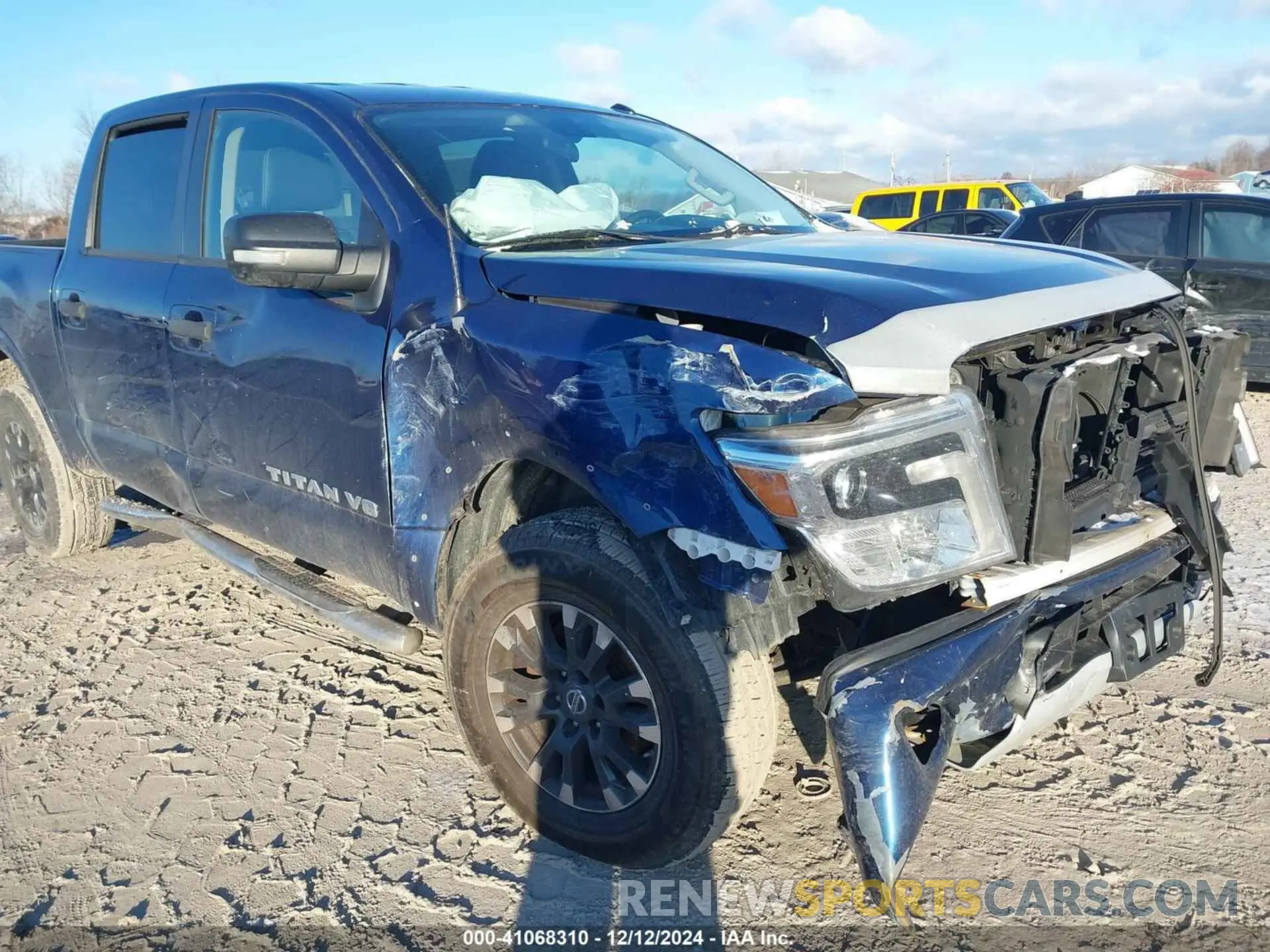 6 Photograph of a damaged car 1N6AA1E54KN516554 NISSAN TITAN 2019