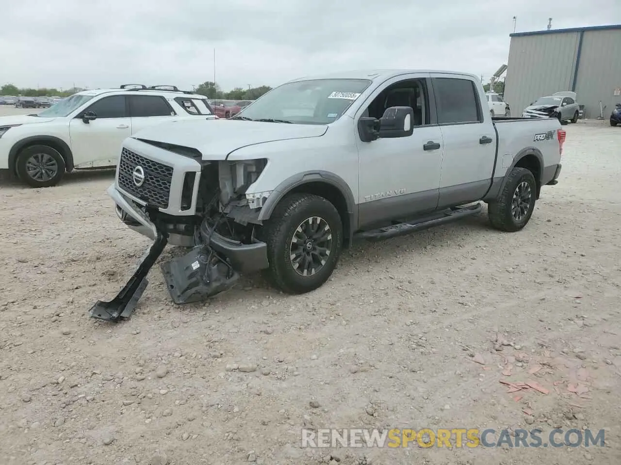 1 Photograph of a damaged car 1N6AA1E54KN531927 NISSAN TITAN 2019