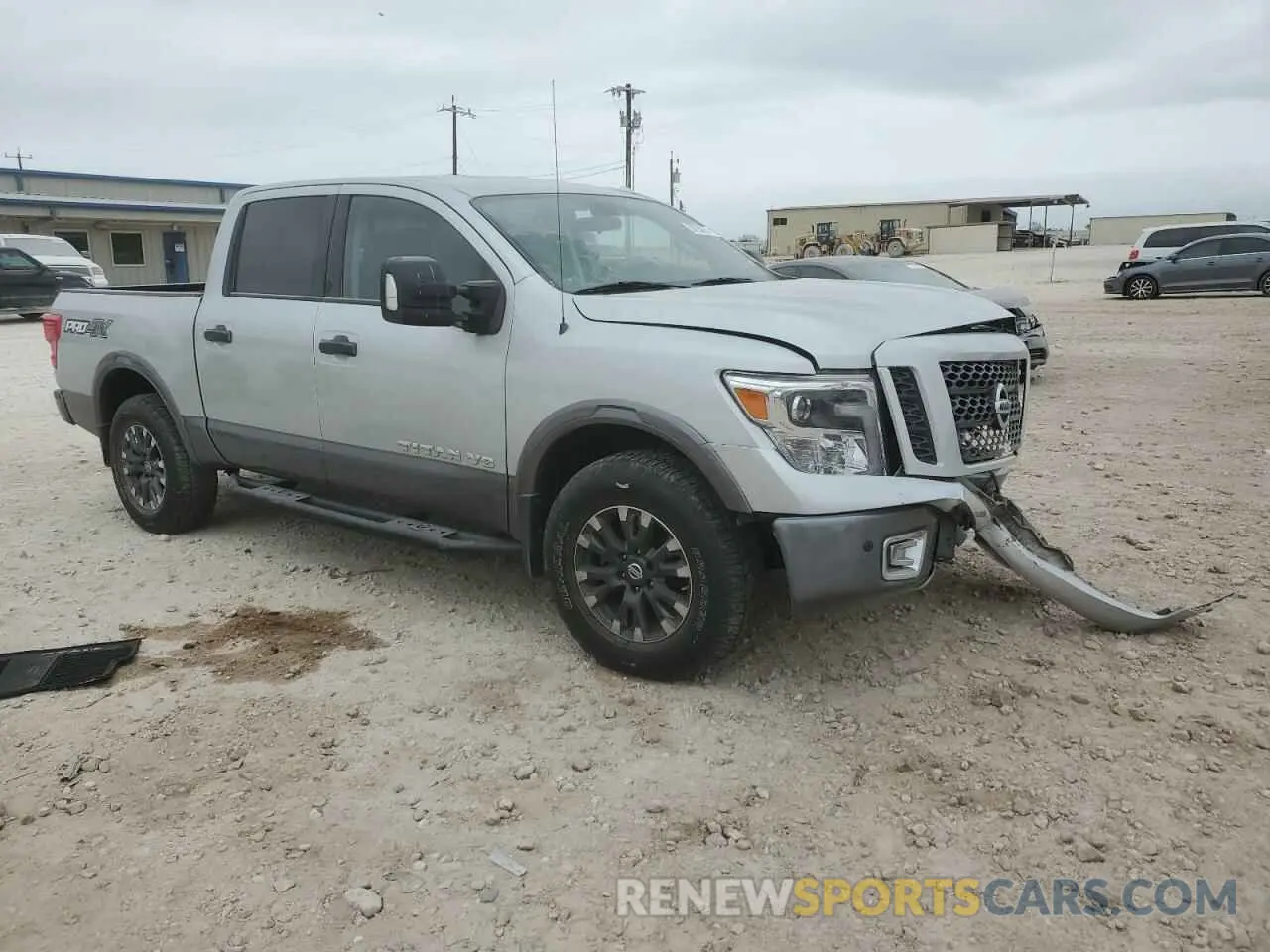 4 Photograph of a damaged car 1N6AA1E54KN531927 NISSAN TITAN 2019