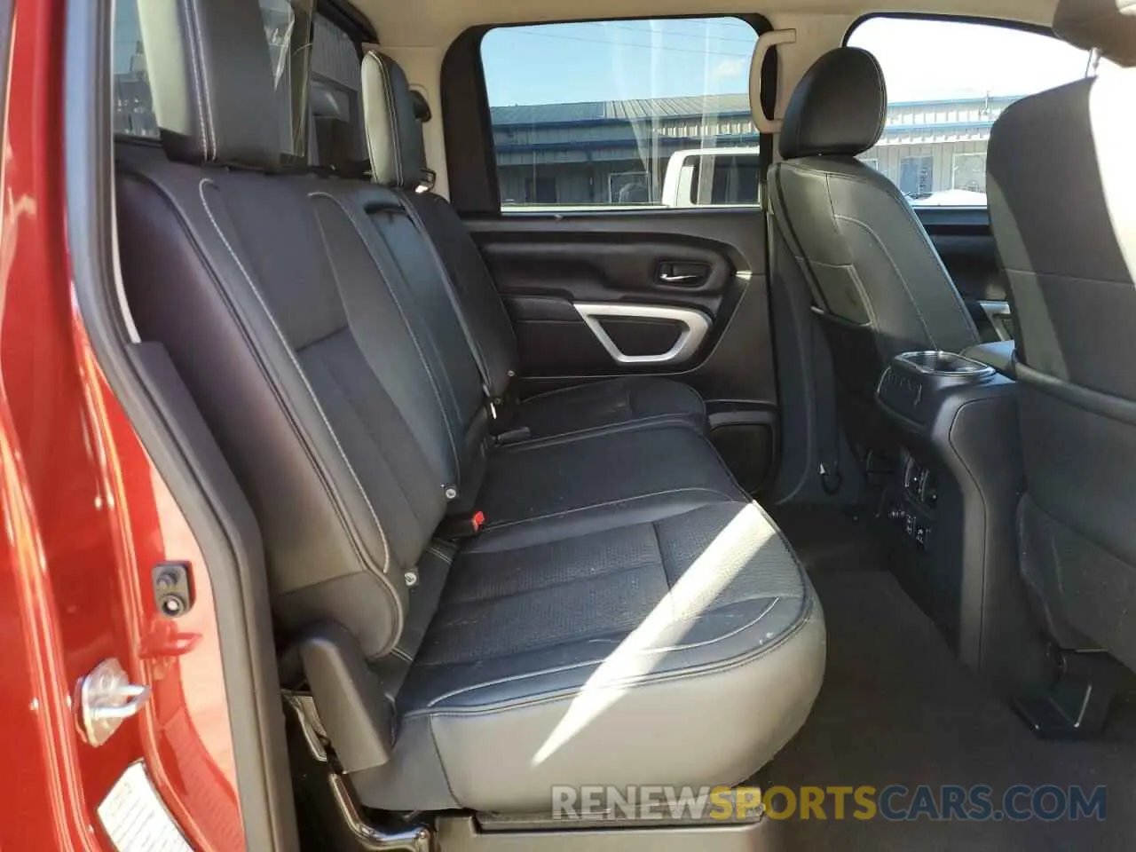 10 Photograph of a damaged car 1N6AA1E55KN520743 NISSAN TITAN 2019