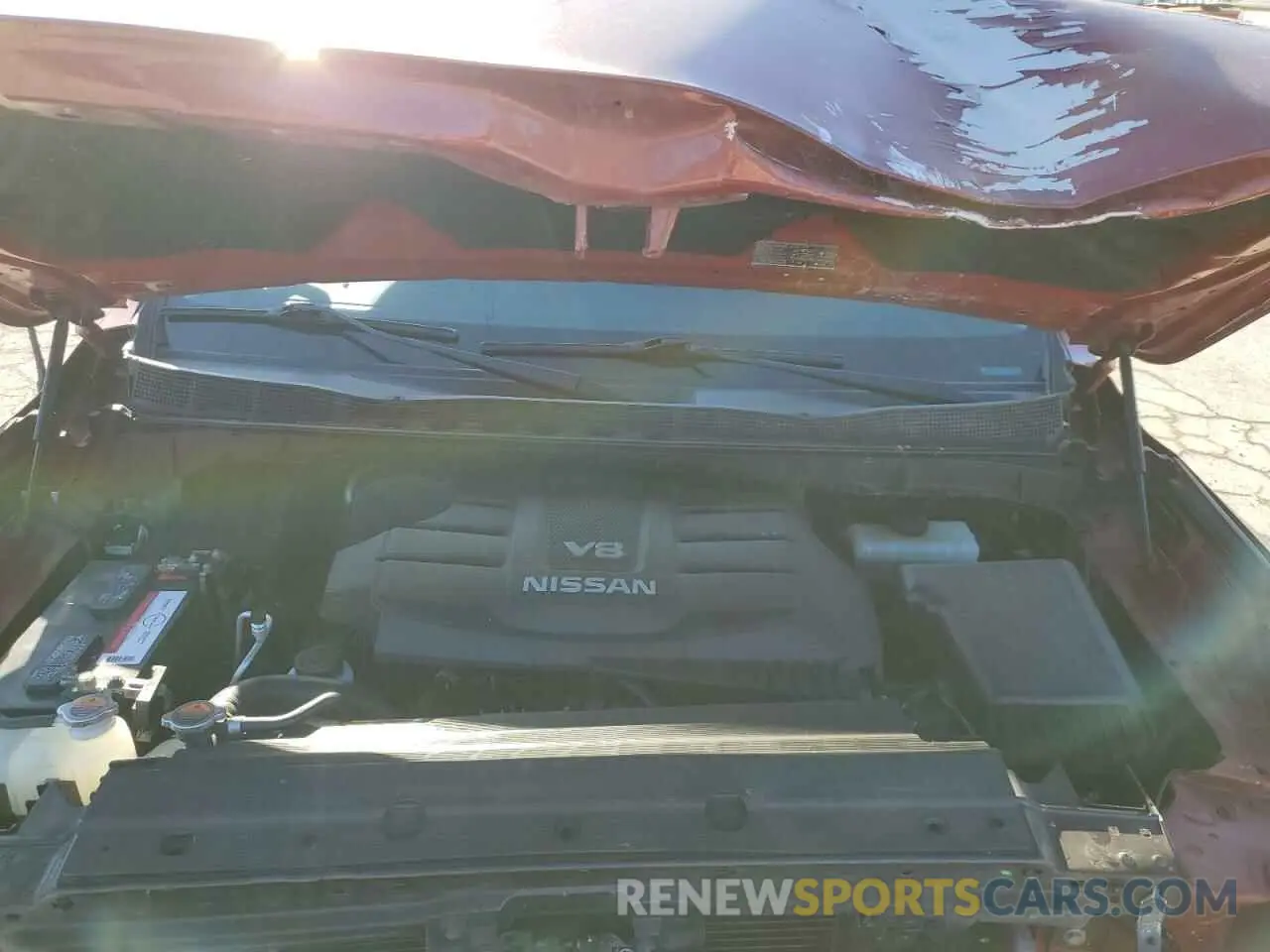 11 Photograph of a damaged car 1N6AA1E55KN520743 NISSAN TITAN 2019