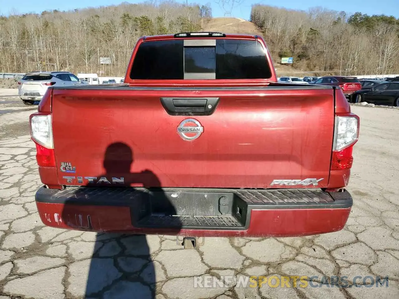 6 Photograph of a damaged car 1N6AA1E55KN520743 NISSAN TITAN 2019
