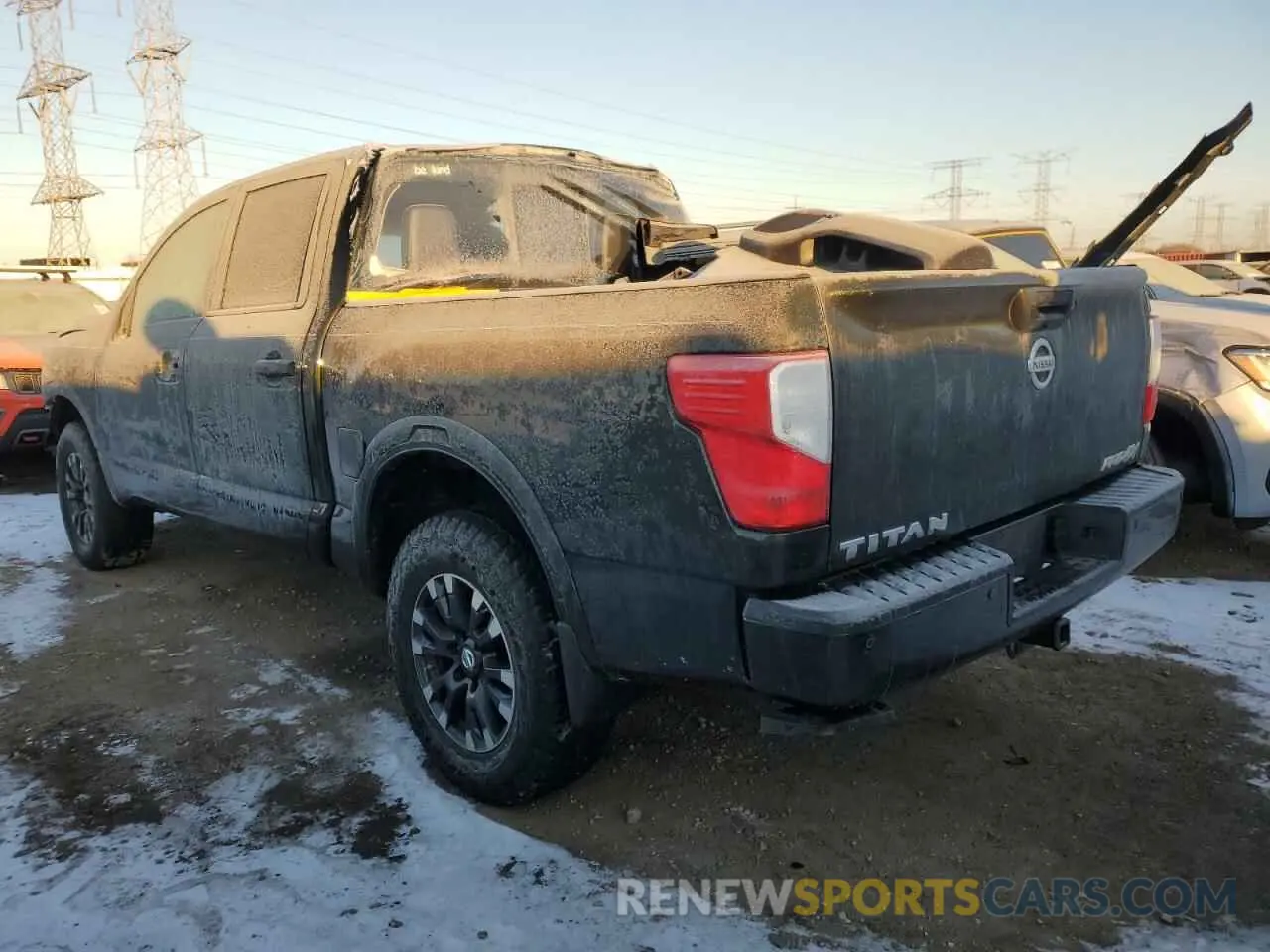 2 Photograph of a damaged car 1N6AA1E56KN504907 NISSAN TITAN 2019