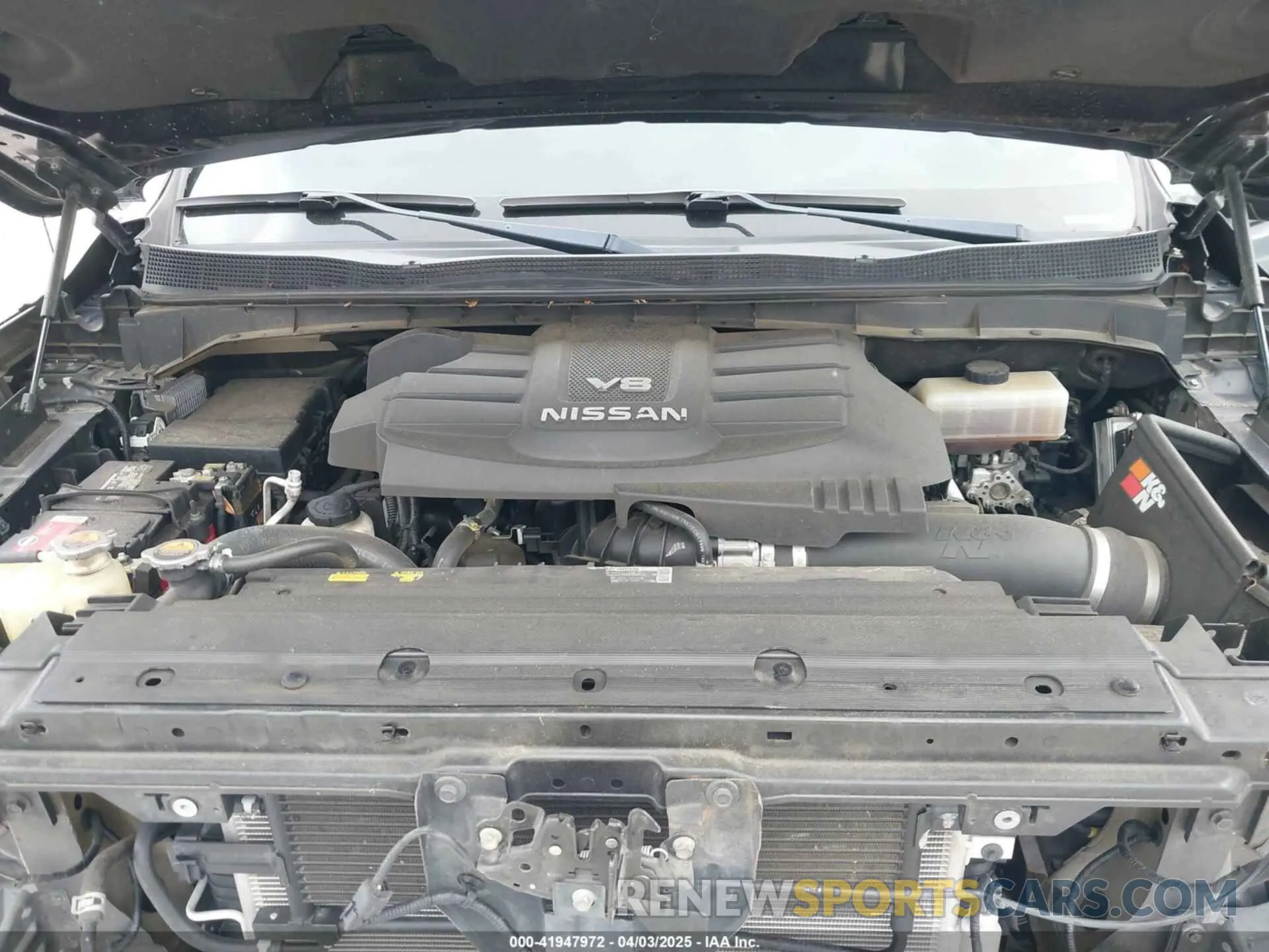 10 Photograph of a damaged car 1N6AA1E56KN507810 NISSAN TITAN 2019