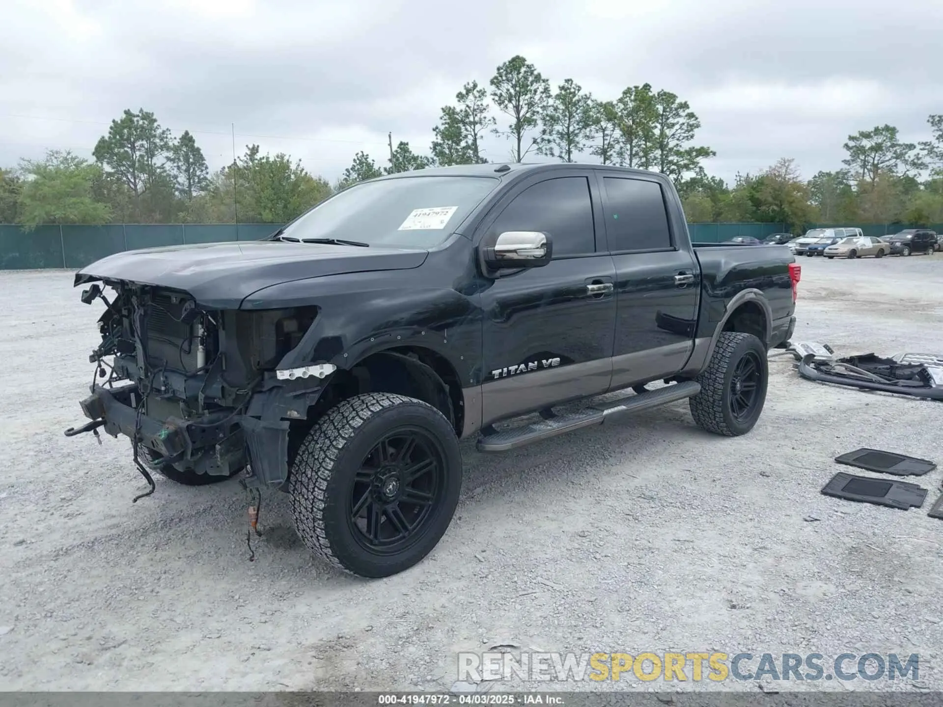2 Photograph of a damaged car 1N6AA1E56KN507810 NISSAN TITAN 2019