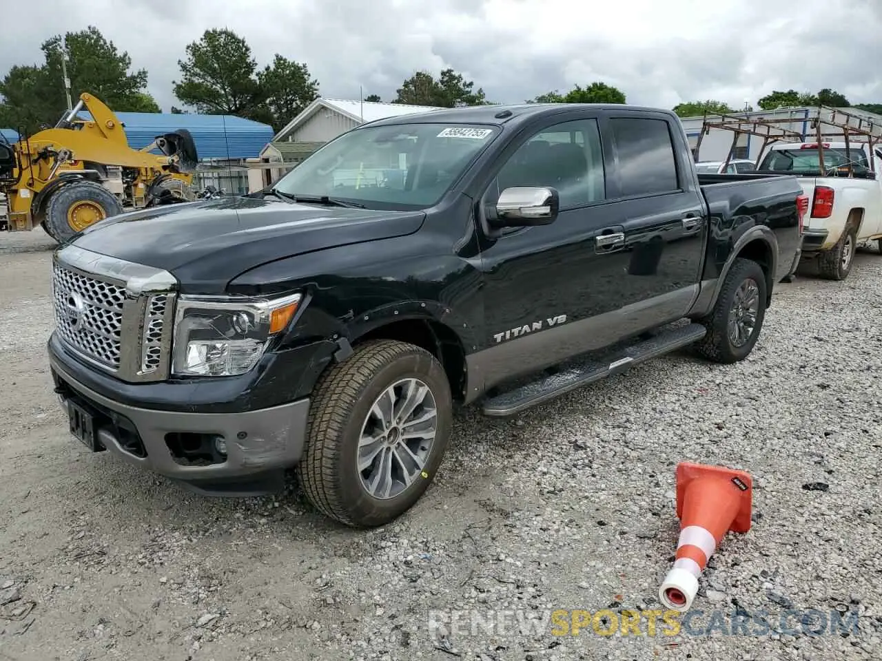 1 Photograph of a damaged car 1N6AA1E56KN508701 NISSAN TITAN 2019