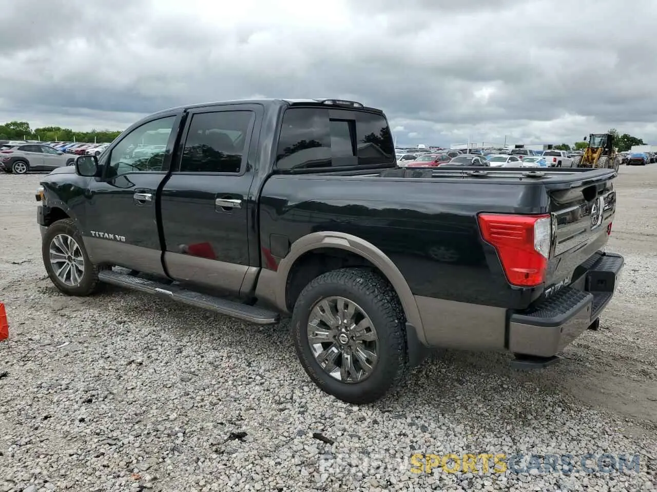 2 Photograph of a damaged car 1N6AA1E56KN508701 NISSAN TITAN 2019
