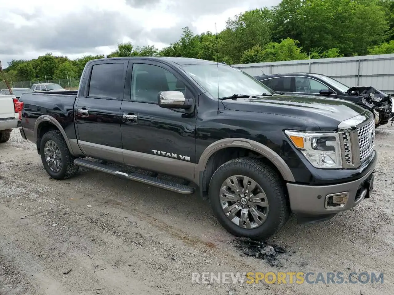 4 Photograph of a damaged car 1N6AA1E56KN508701 NISSAN TITAN 2019