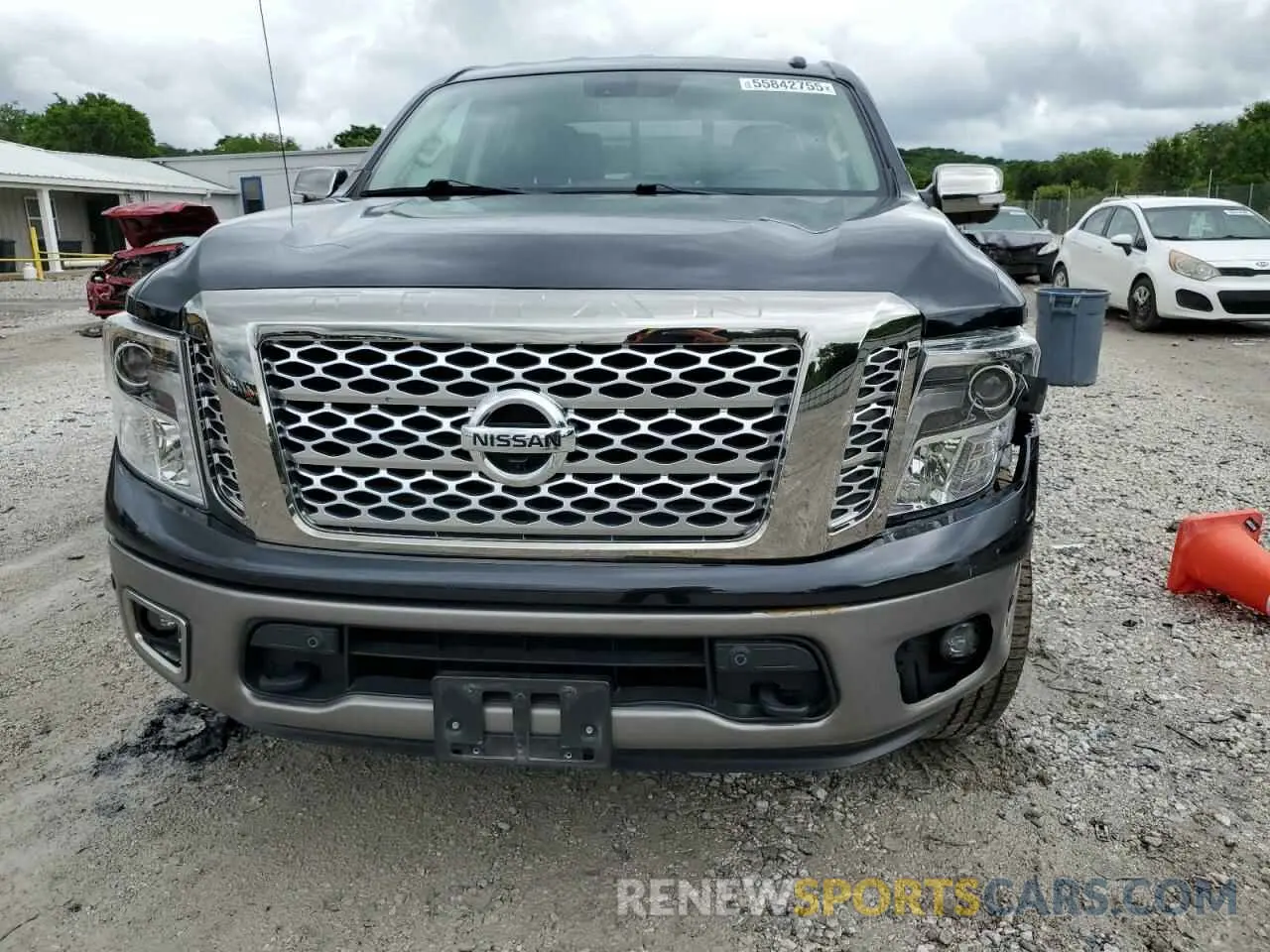 5 Photograph of a damaged car 1N6AA1E56KN508701 NISSAN TITAN 2019