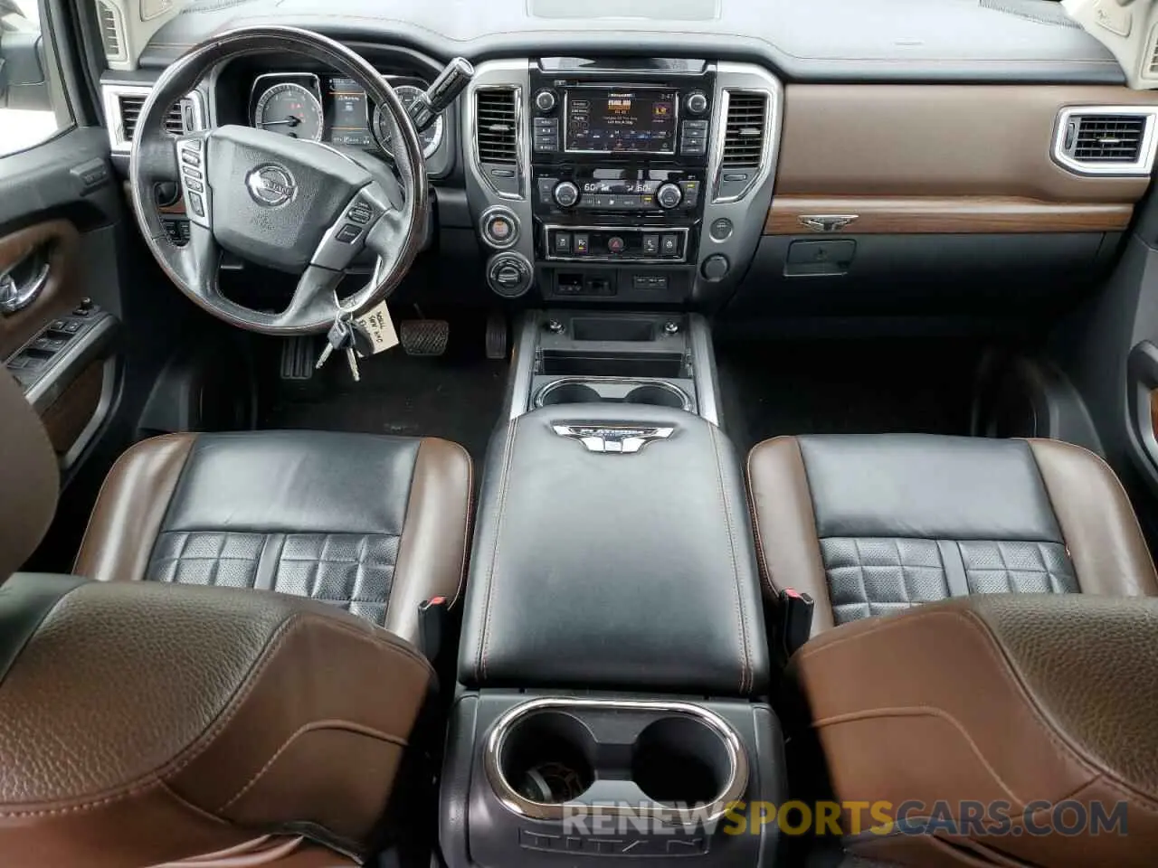 8 Photograph of a damaged car 1N6AA1E56KN508701 NISSAN TITAN 2019