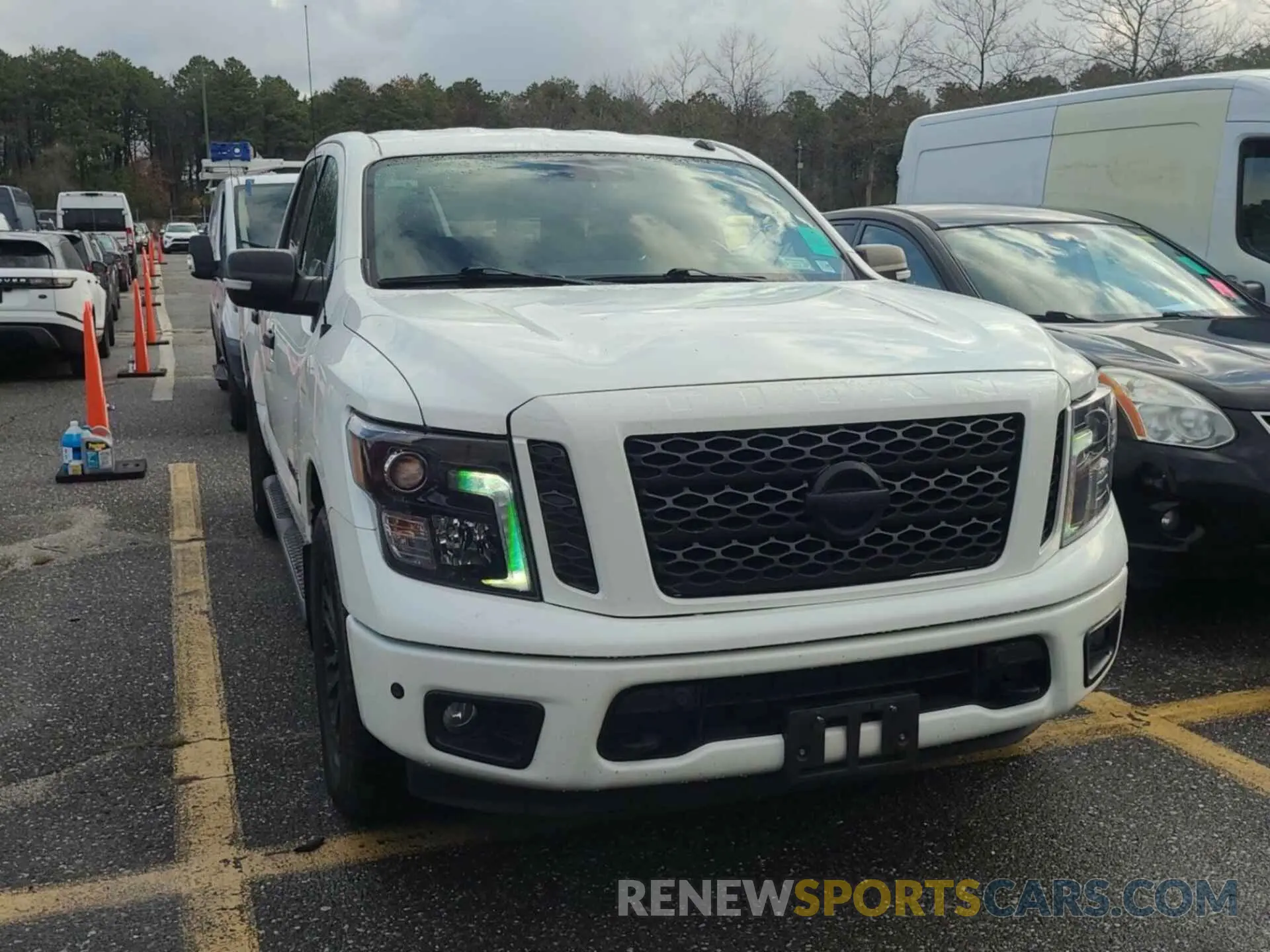 1 Photograph of a damaged car 1N6AA1E56KN518662 NISSAN TITAN 2019