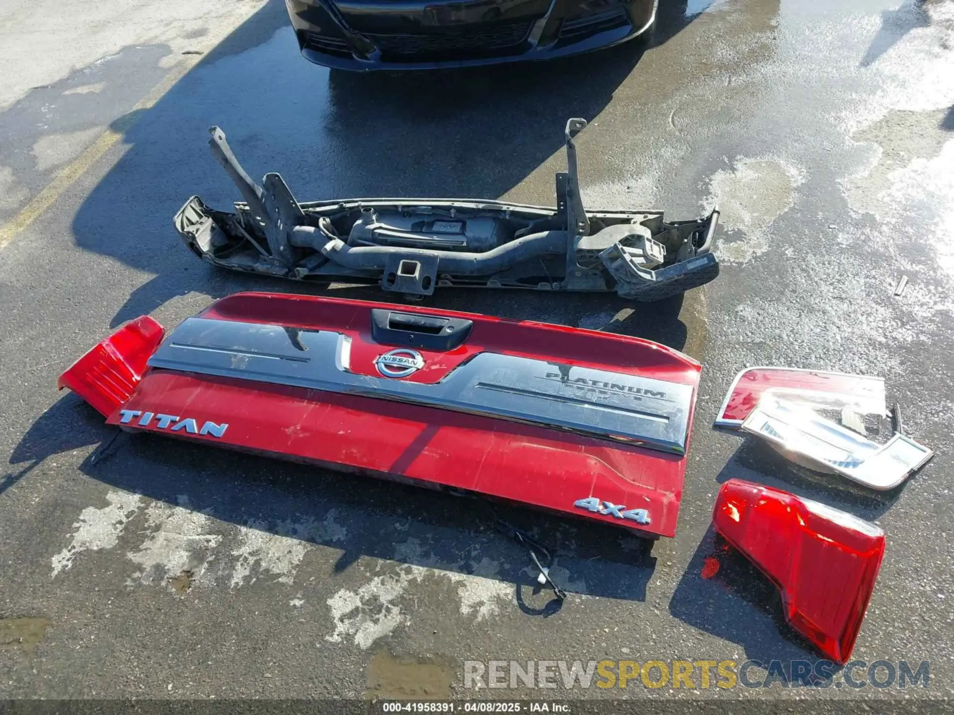 12 Photograph of a damaged car 1N6AA1E56KN527958 NISSAN TITAN 2019
