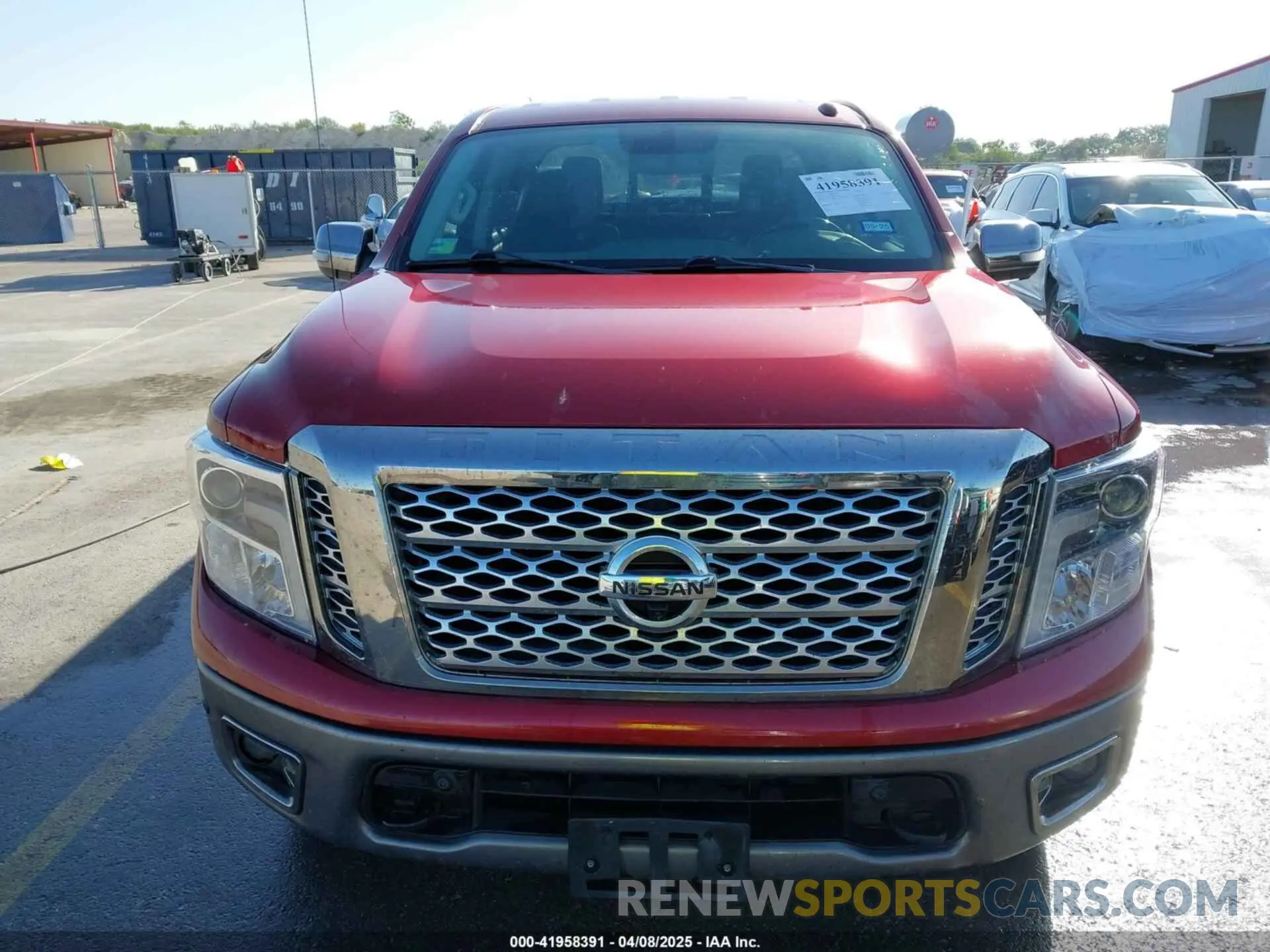 13 Photograph of a damaged car 1N6AA1E56KN527958 NISSAN TITAN 2019