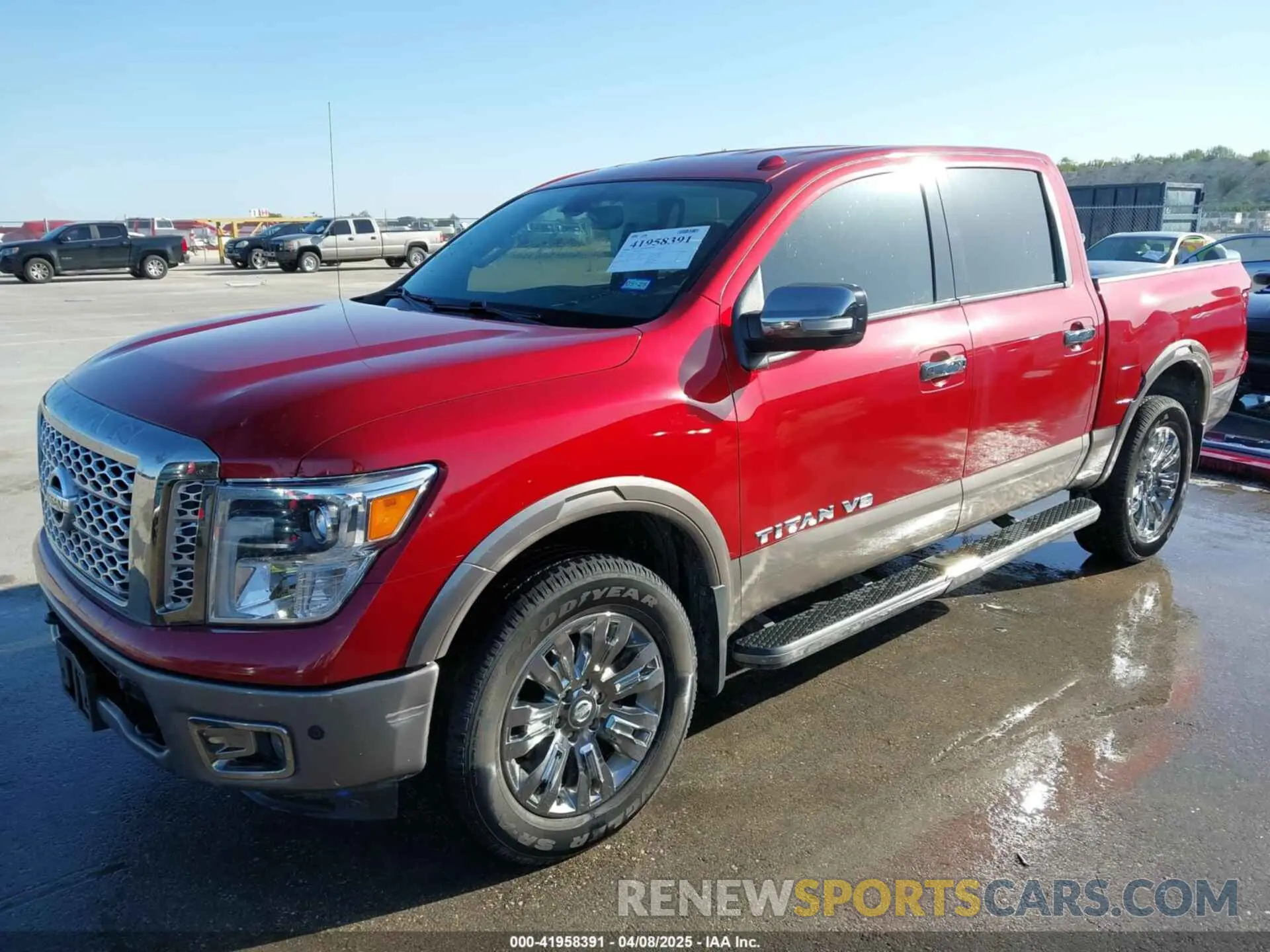 2 Photograph of a damaged car 1N6AA1E56KN527958 NISSAN TITAN 2019