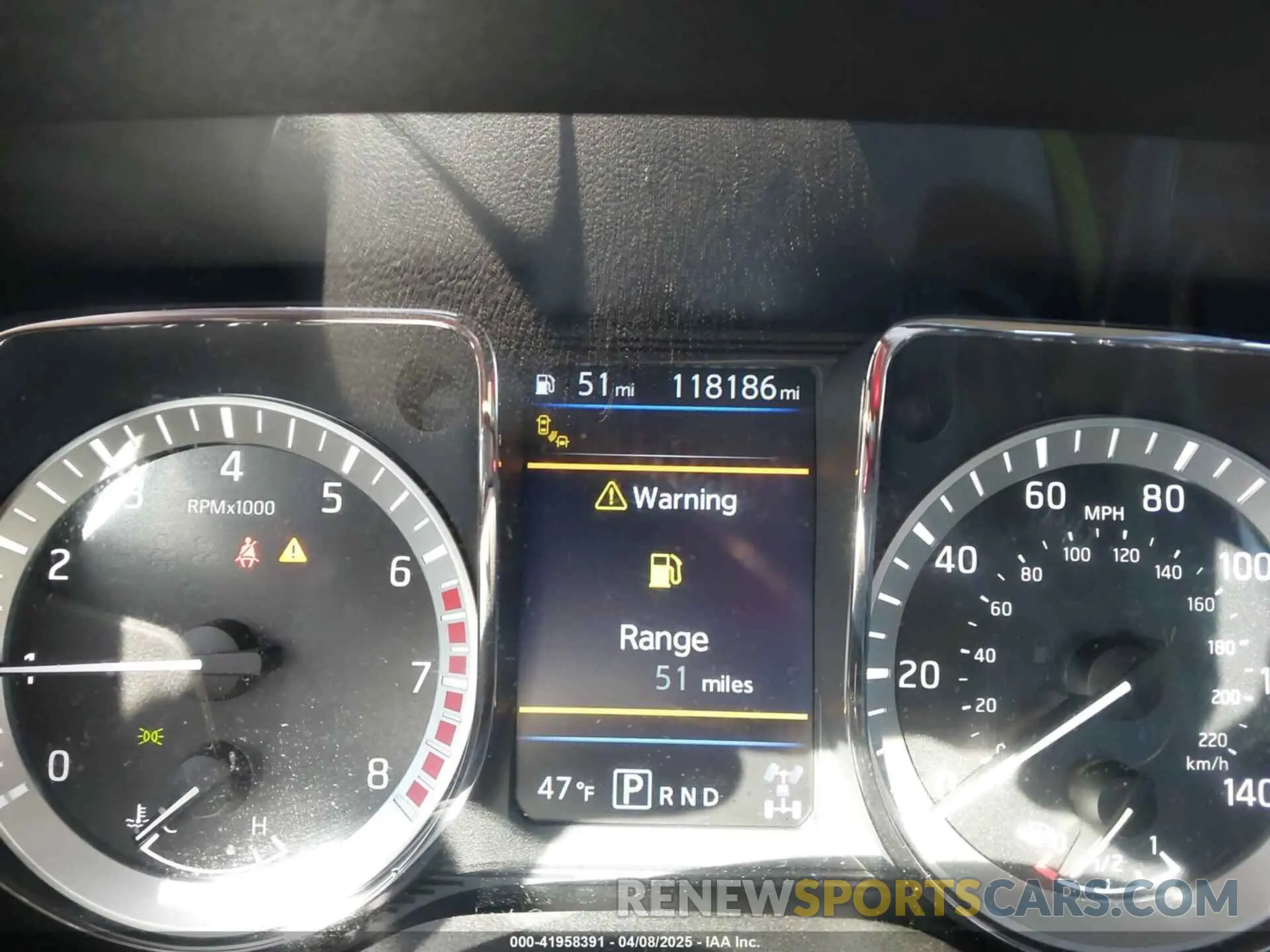 7 Photograph of a damaged car 1N6AA1E56KN527958 NISSAN TITAN 2019