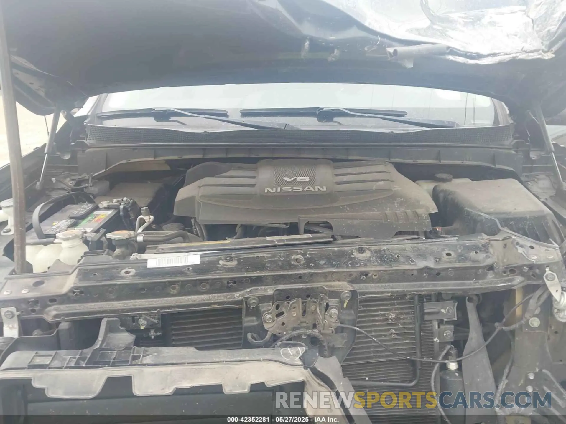 10 Photograph of a damaged car 1N6AA1E57KN506892 NISSAN TITAN 2019