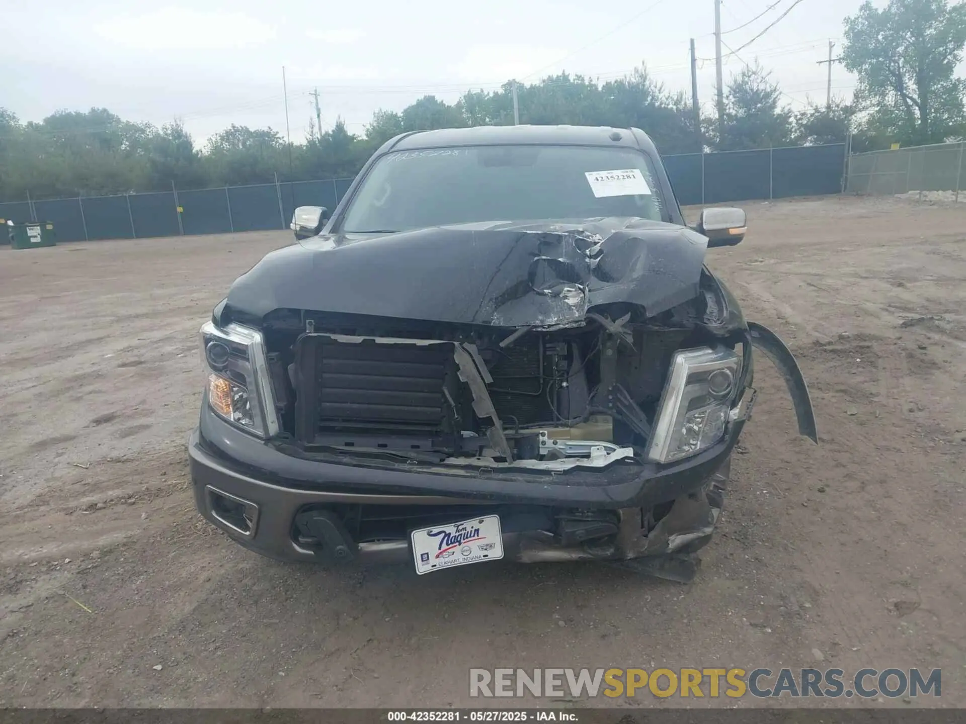 13 Photograph of a damaged car 1N6AA1E57KN506892 NISSAN TITAN 2019