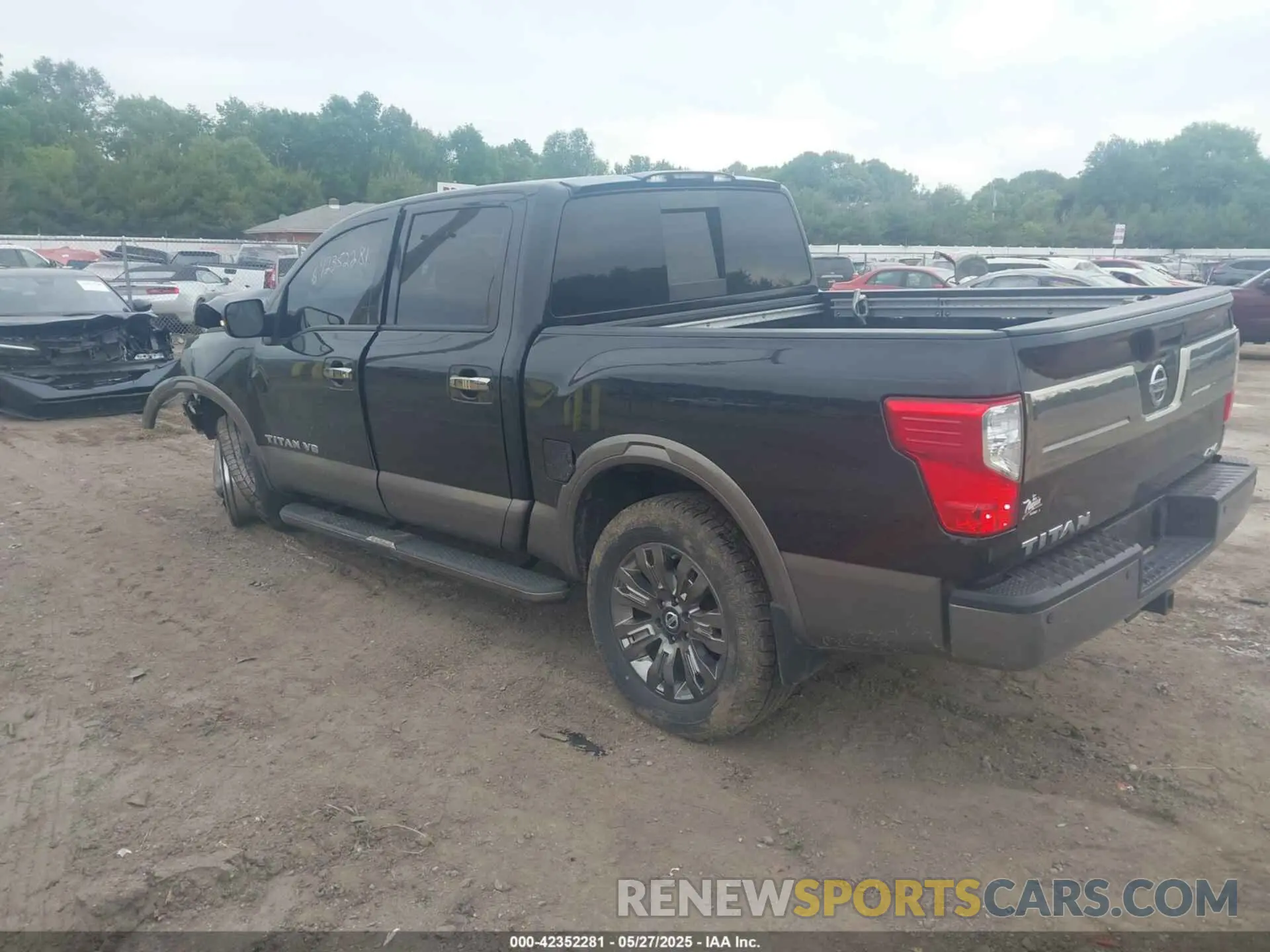 3 Photograph of a damaged car 1N6AA1E57KN506892 NISSAN TITAN 2019