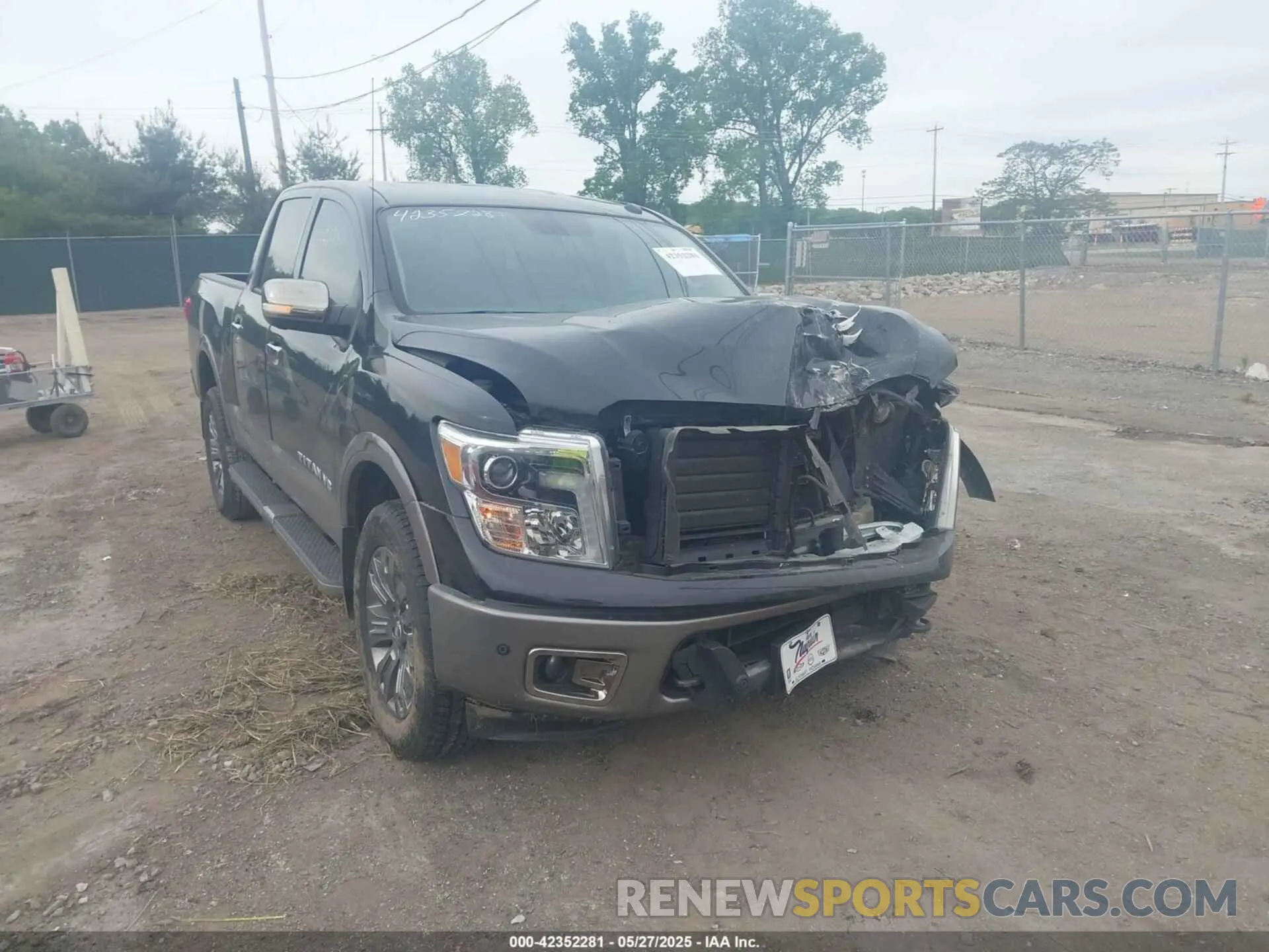 6 Photograph of a damaged car 1N6AA1E57KN506892 NISSAN TITAN 2019