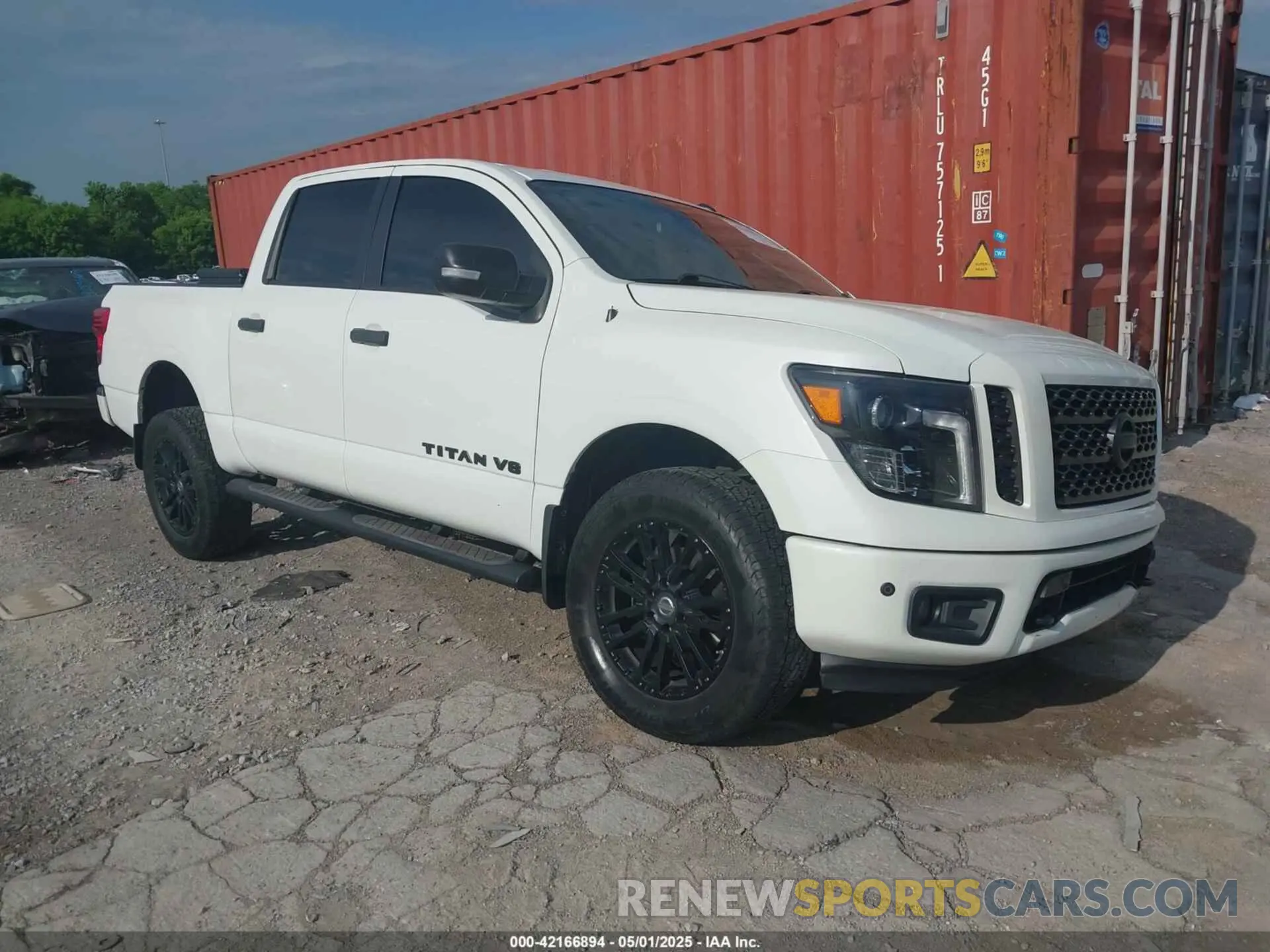 1 Photograph of a damaged car 1N6AA1E57KN535146 NISSAN TITAN 2019