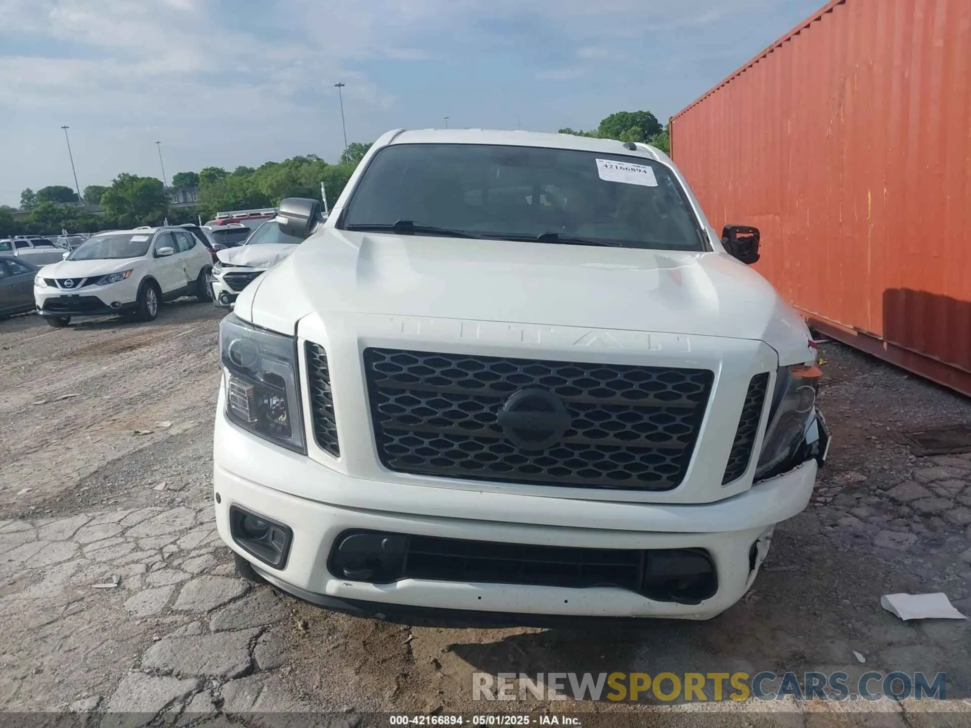 13 Photograph of a damaged car 1N6AA1E57KN535146 NISSAN TITAN 2019