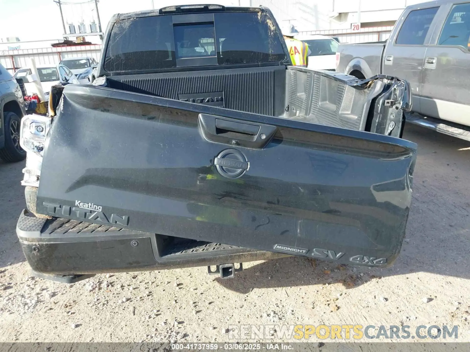 17 Photograph of a damaged car 1N6AA1E5XKN527266 NISSAN TITAN 2019