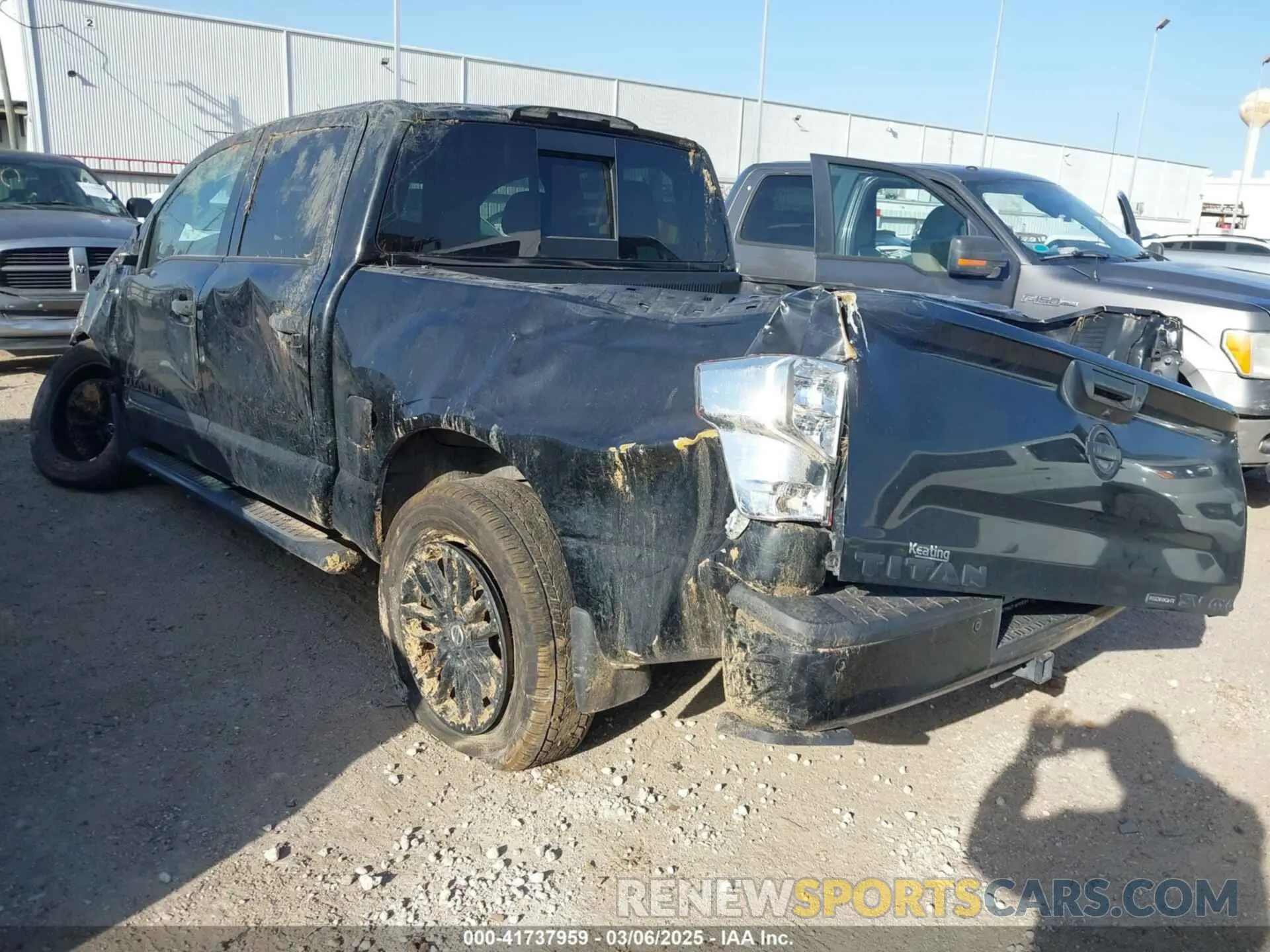 3 Photograph of a damaged car 1N6AA1E5XKN527266 NISSAN TITAN 2019