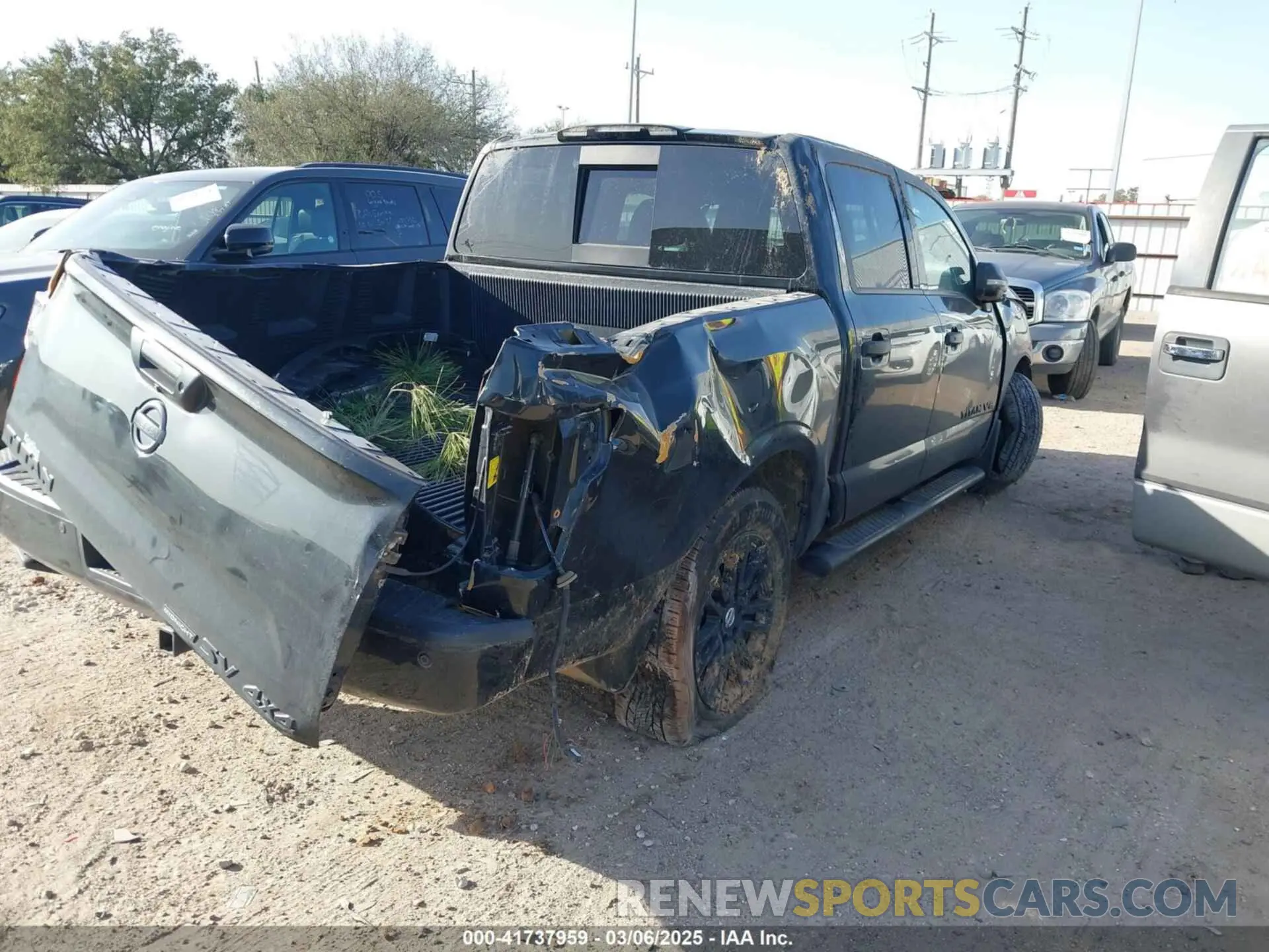 4 Photograph of a damaged car 1N6AA1E5XKN527266 NISSAN TITAN 2019