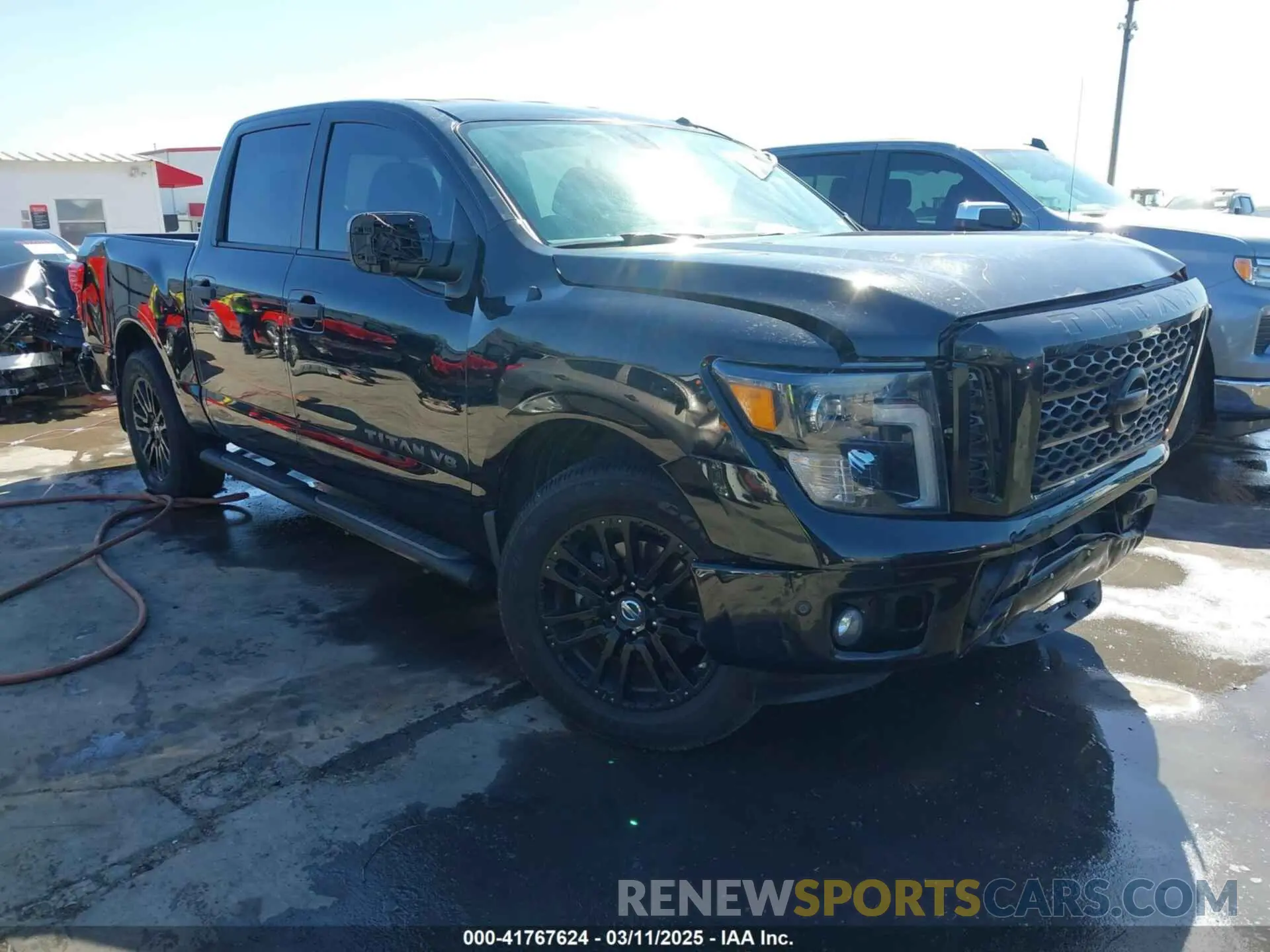 1 Photograph of a damaged car 1N6AA1E60KN532663 NISSAN TITAN 2019