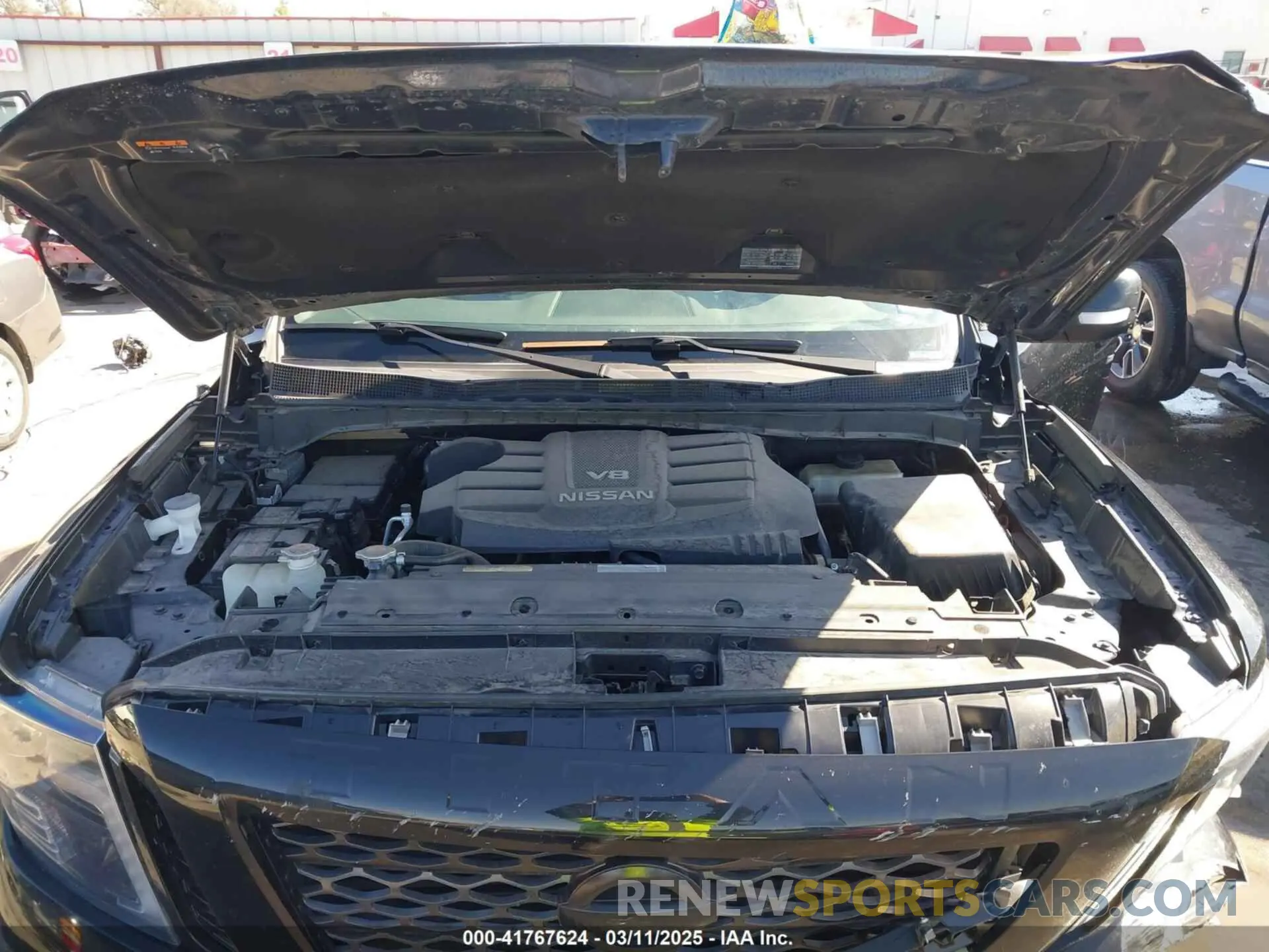 10 Photograph of a damaged car 1N6AA1E60KN532663 NISSAN TITAN 2019