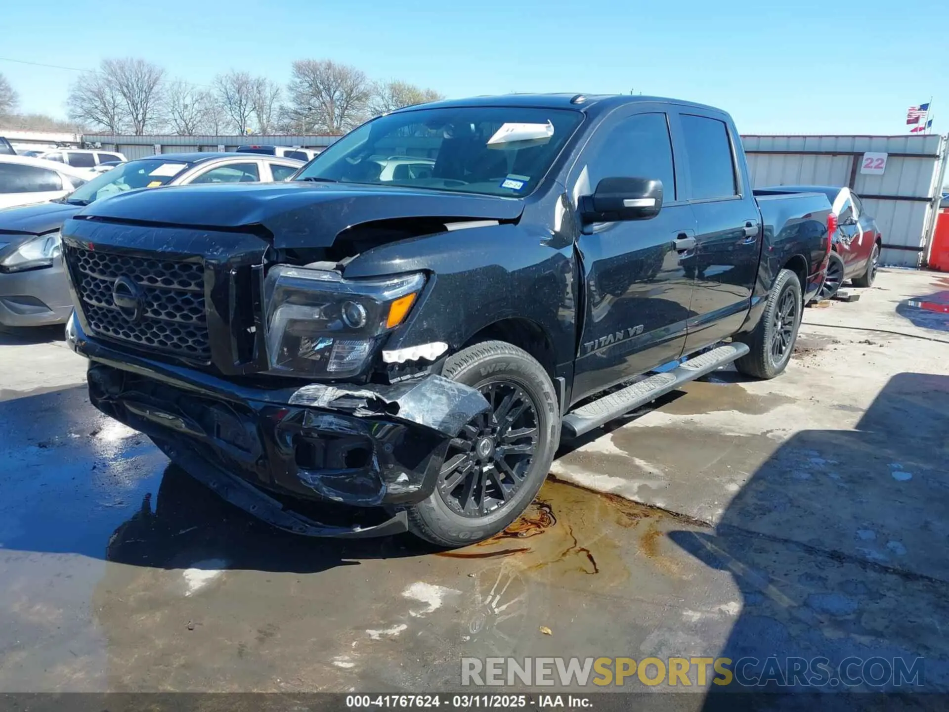 2 Photograph of a damaged car 1N6AA1E60KN532663 NISSAN TITAN 2019