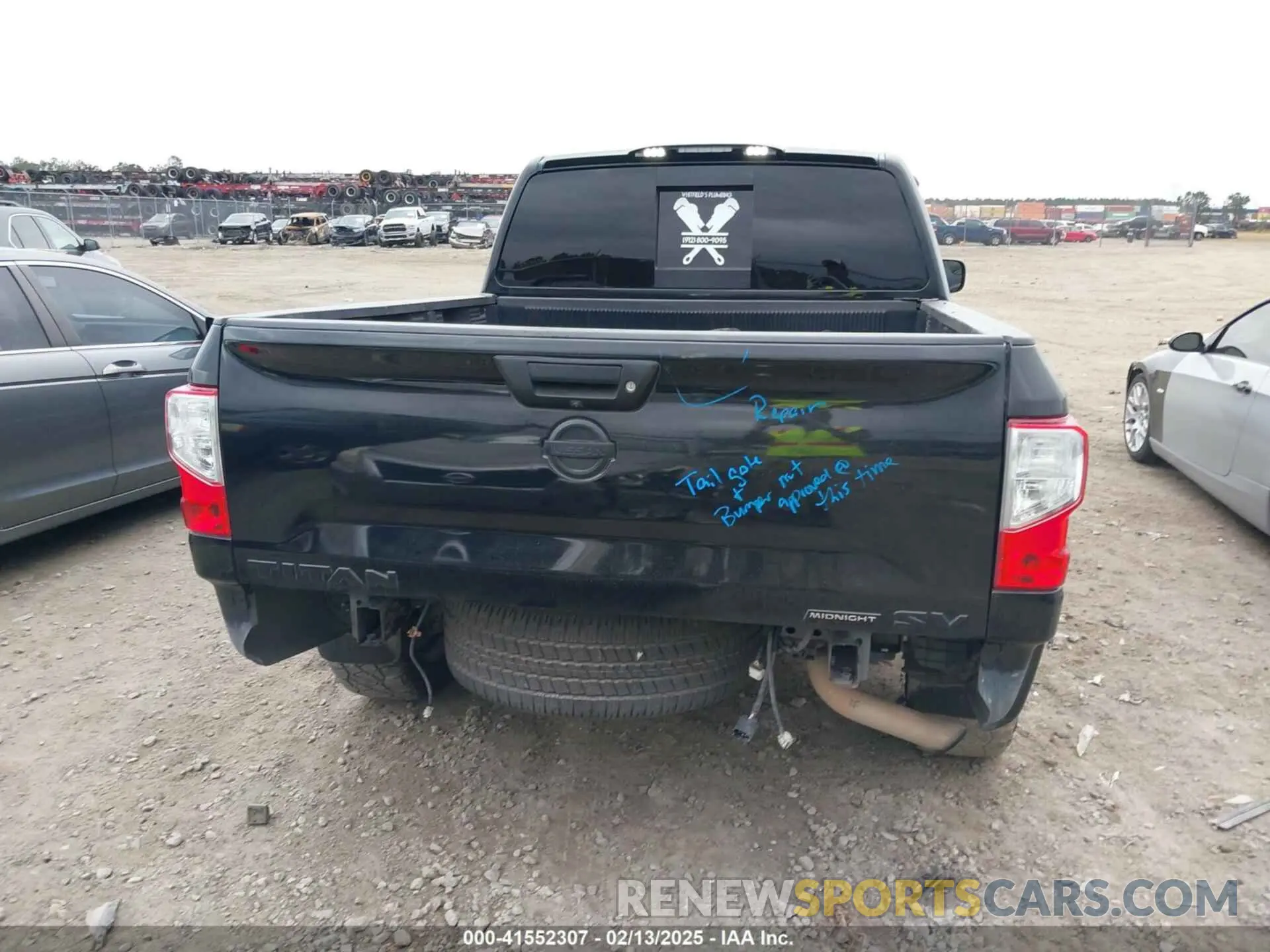 17 Photograph of a damaged car 1N6AA1E61KN501227 NISSAN TITAN 2019