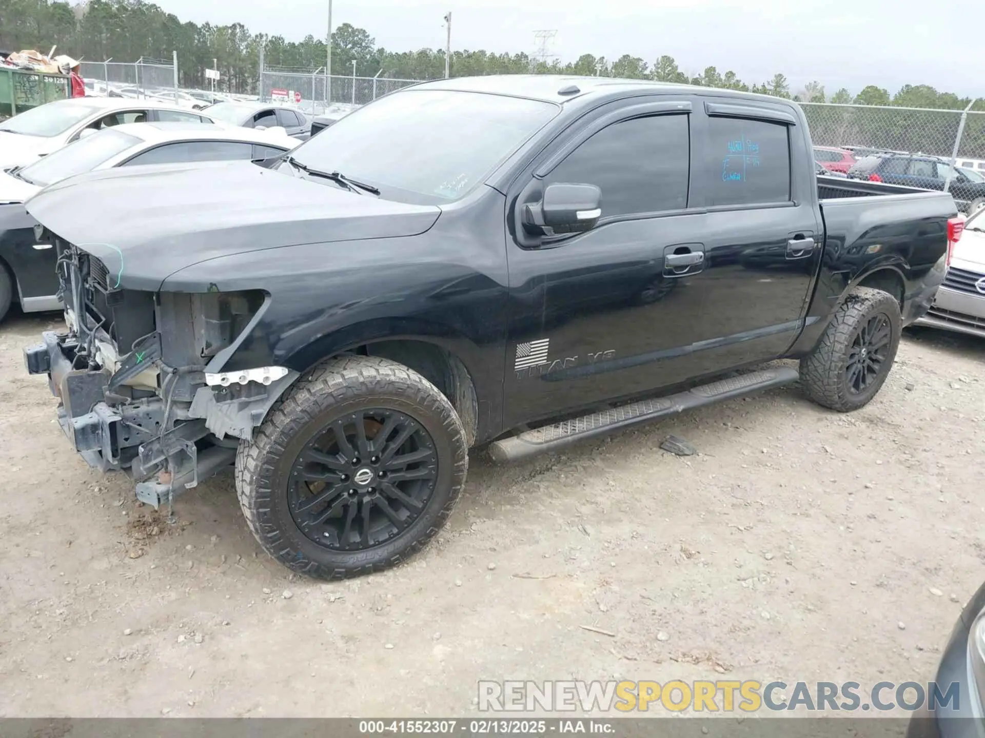 2 Photograph of a damaged car 1N6AA1E61KN501227 NISSAN TITAN 2019