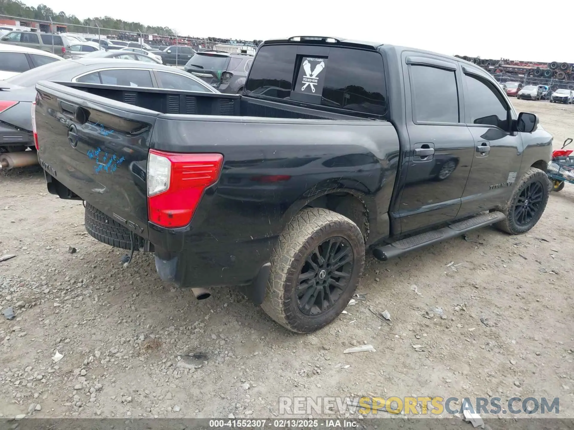 4 Photograph of a damaged car 1N6AA1E61KN501227 NISSAN TITAN 2019