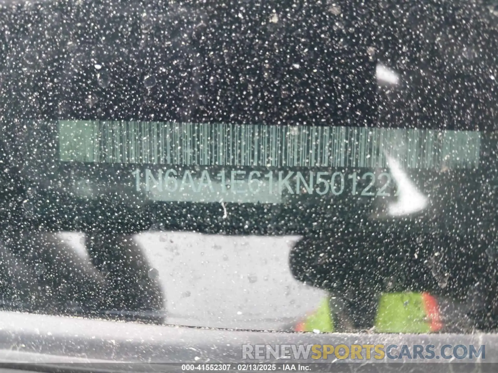 9 Photograph of a damaged car 1N6AA1E61KN501227 NISSAN TITAN 2019