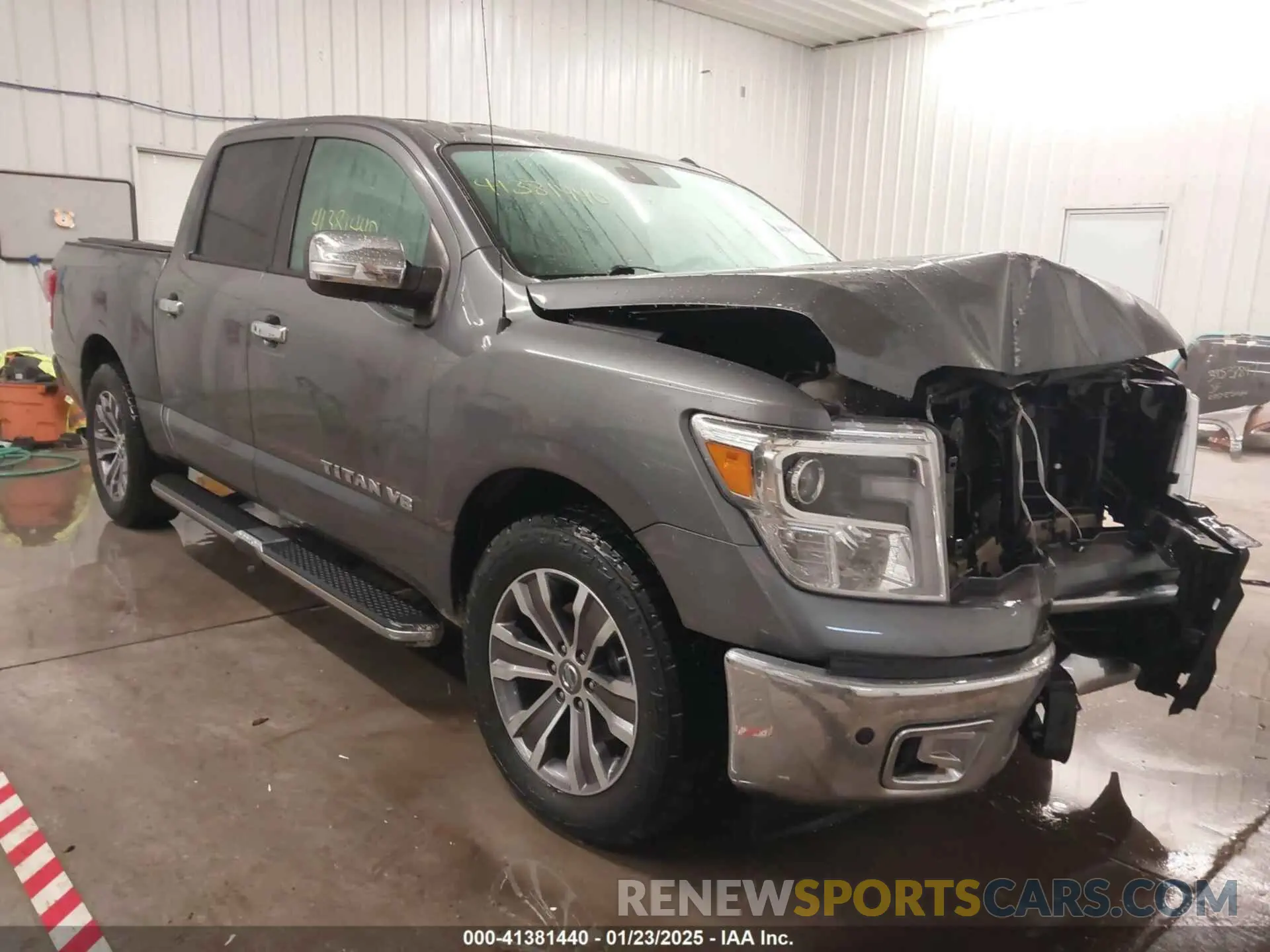 1 Photograph of a damaged car 1N6AA1E63KN503853 NISSAN TITAN 2019