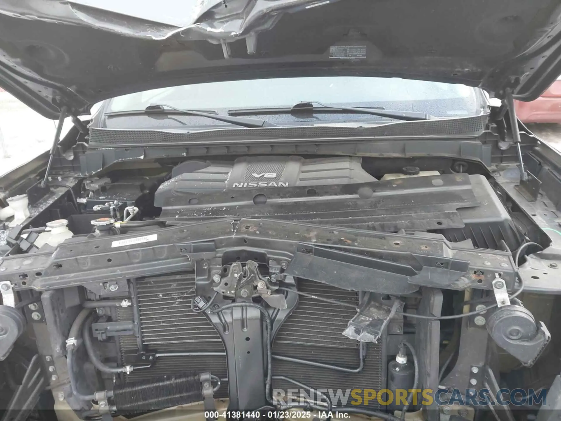 10 Photograph of a damaged car 1N6AA1E63KN503853 NISSAN TITAN 2019